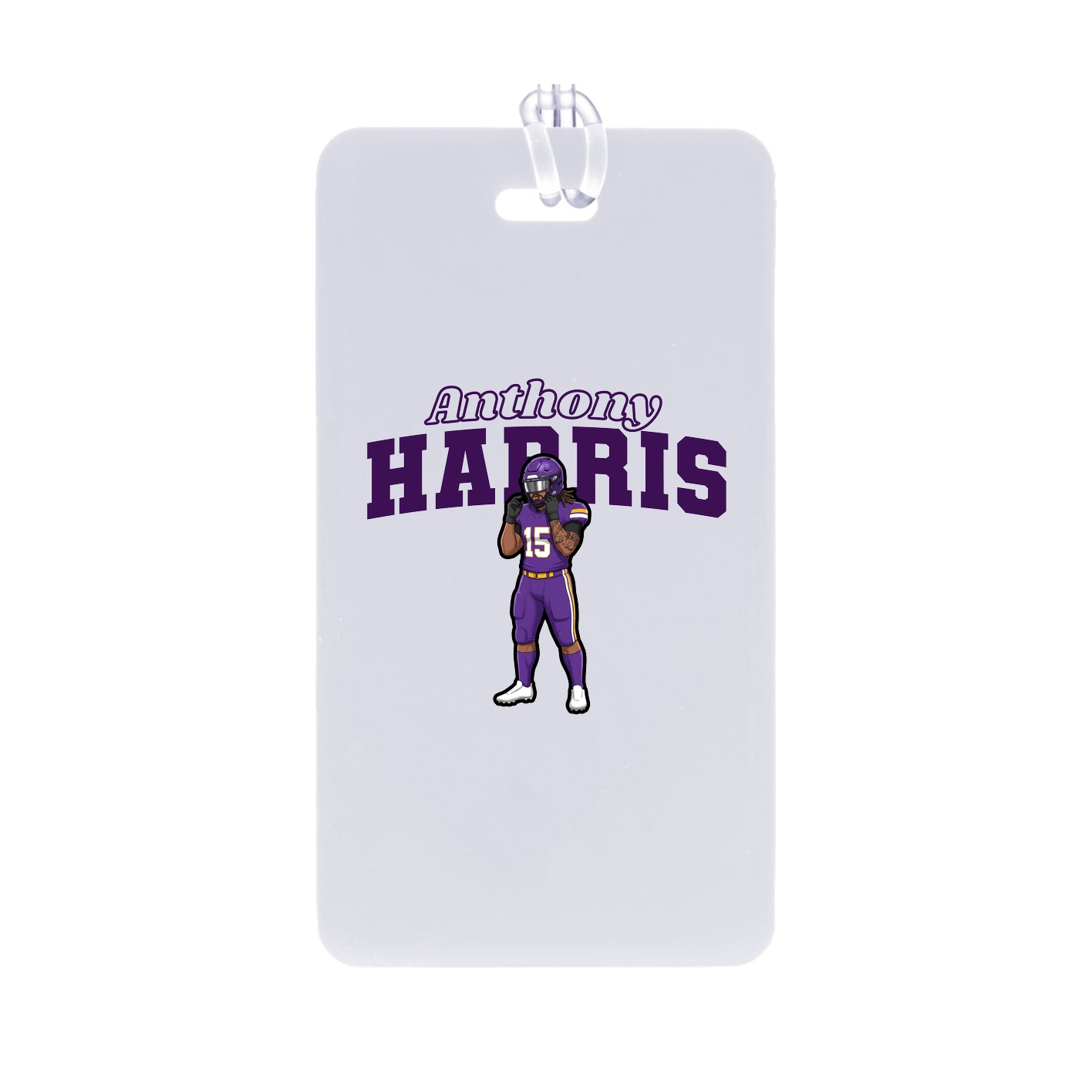 Bag Tag — Name Arch in Classic