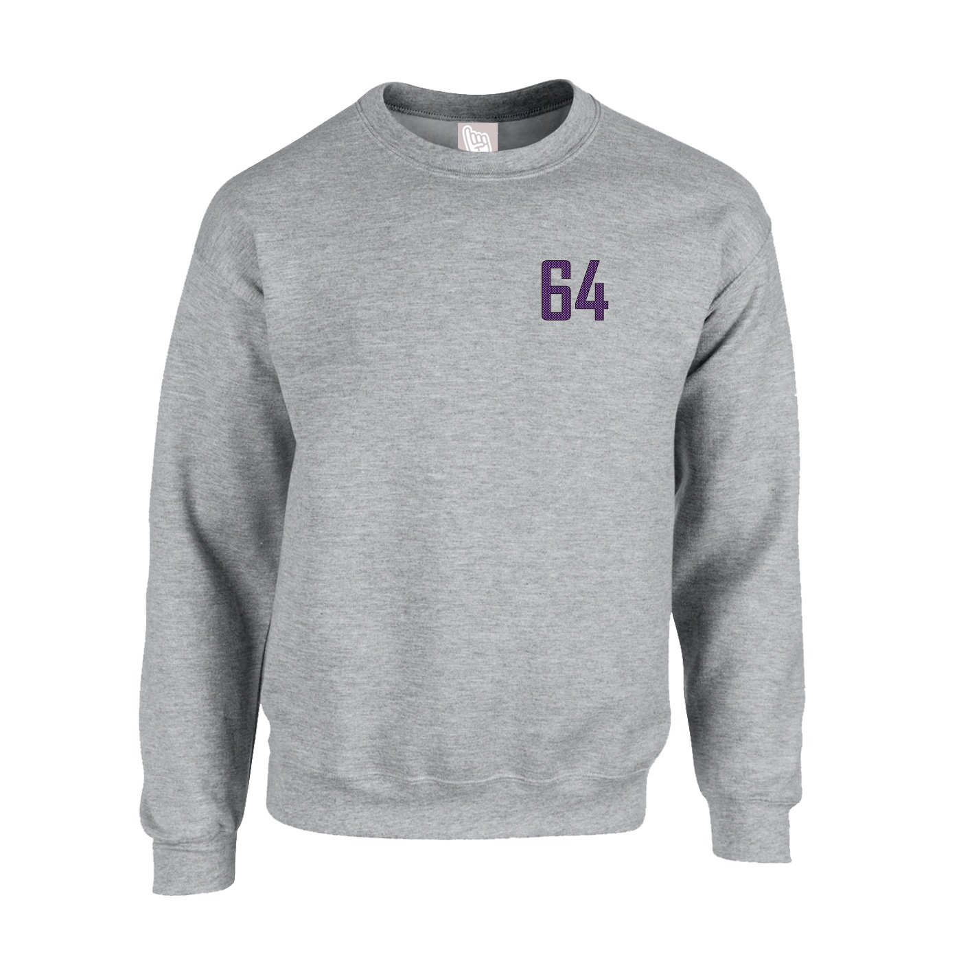 Fleece Crew — Front Shirsy in Grey