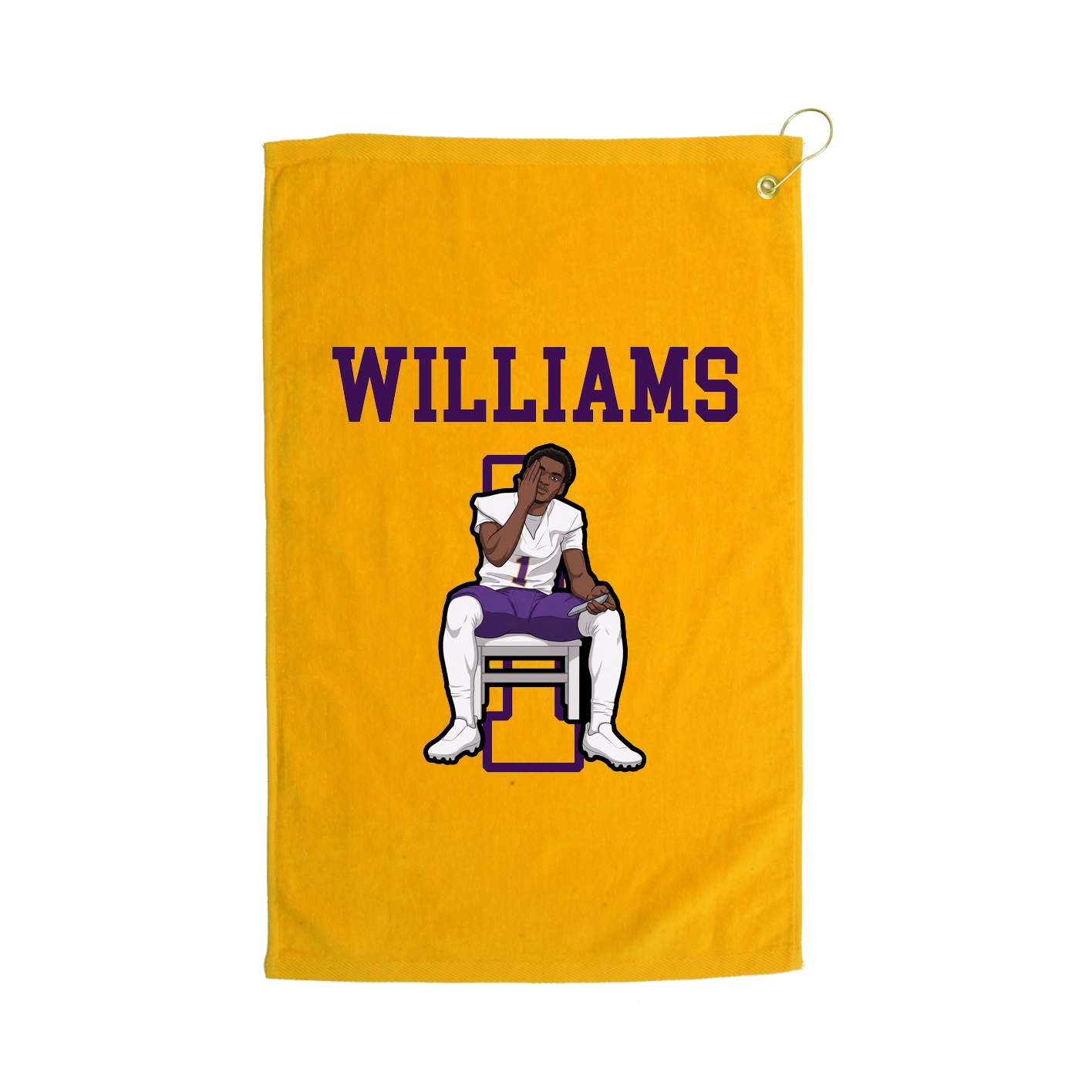 Golf Towel — Shirsey in Gold