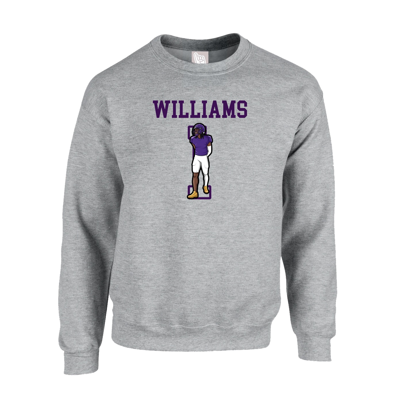 Fleece Crew — Shirsey in Grey
