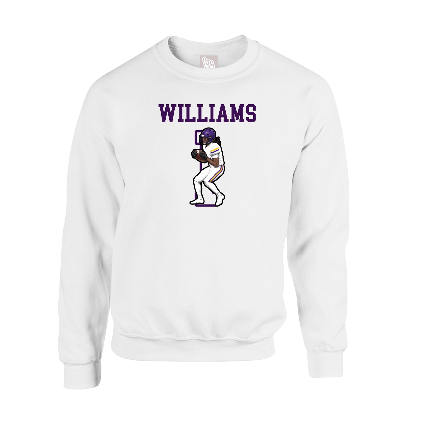 Fleece Crew — Shirsey in White