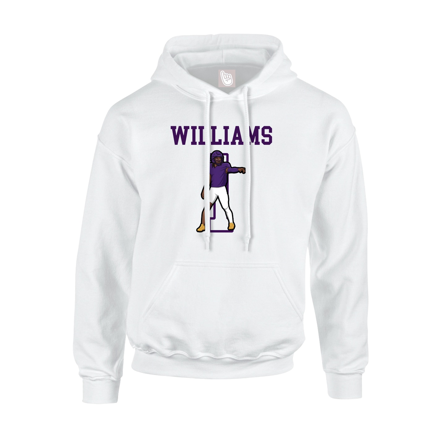 Hoodie — Shirsey in White