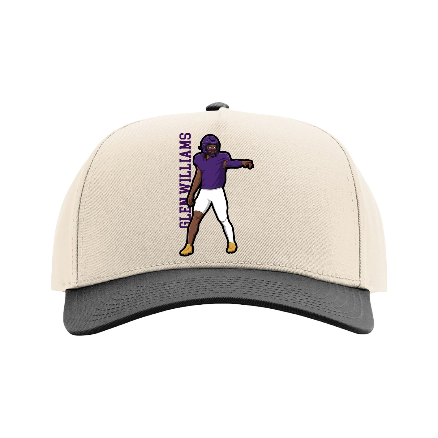 Full Fabric Five-Panel Champ Cap