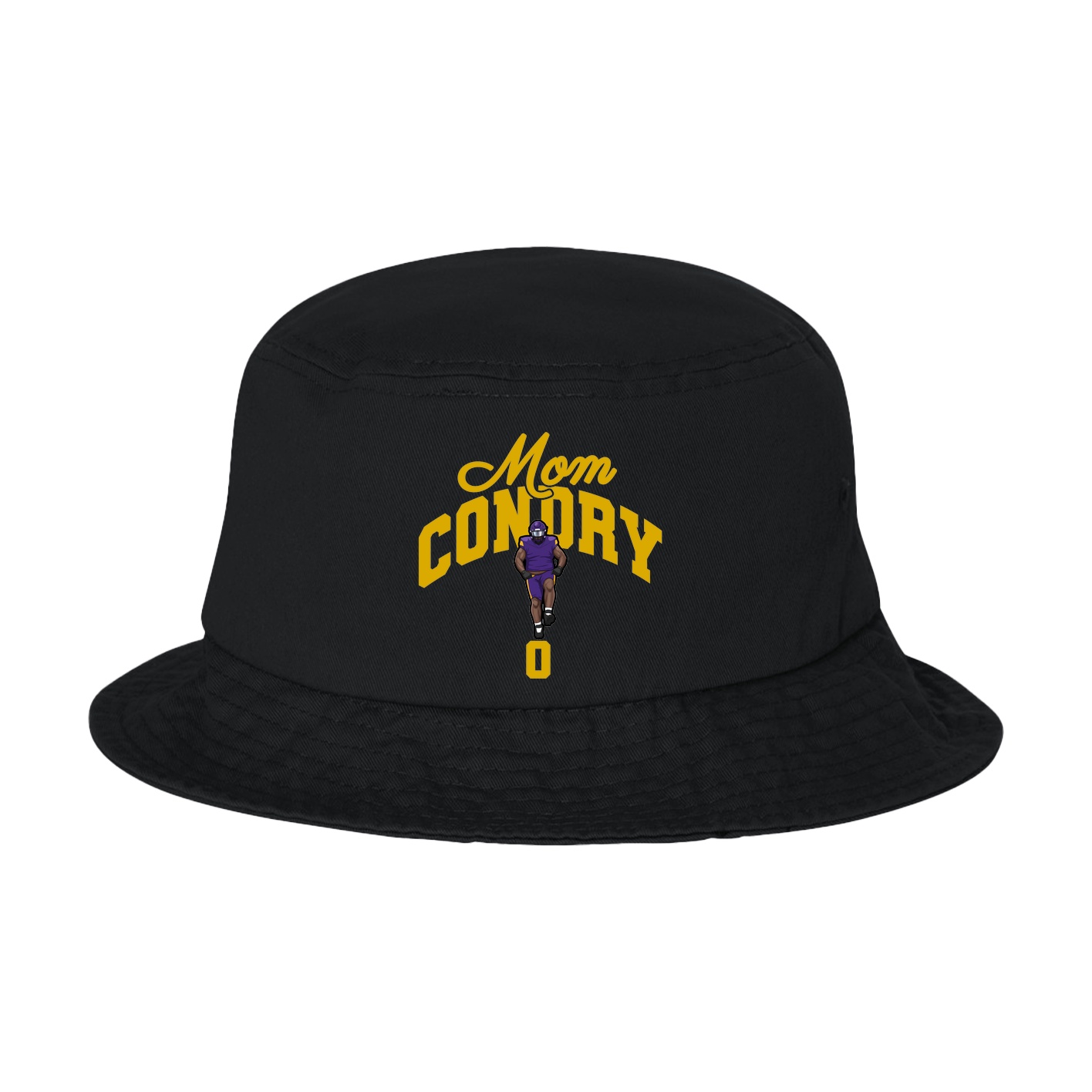 Bucket Cap — Mothers Day Arch in Black
