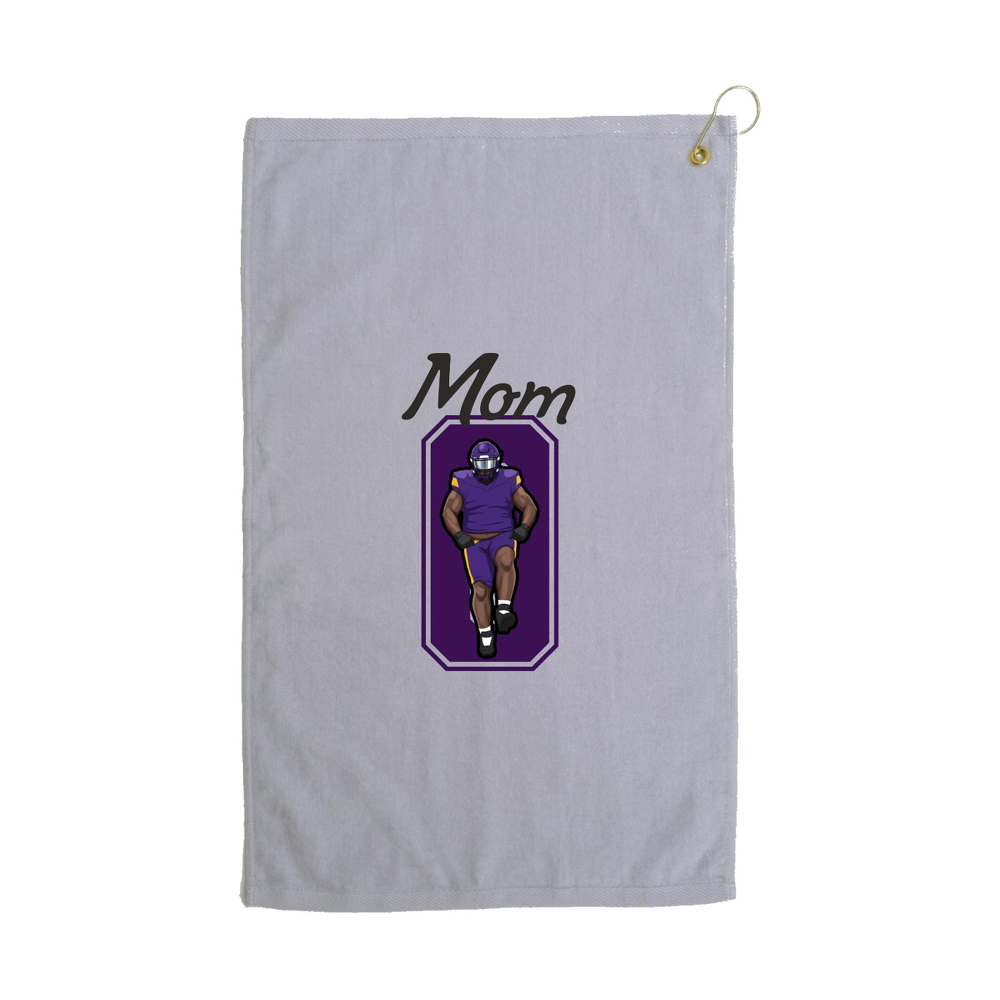 Golf Towel — Mothers Day Shirsey in Grey