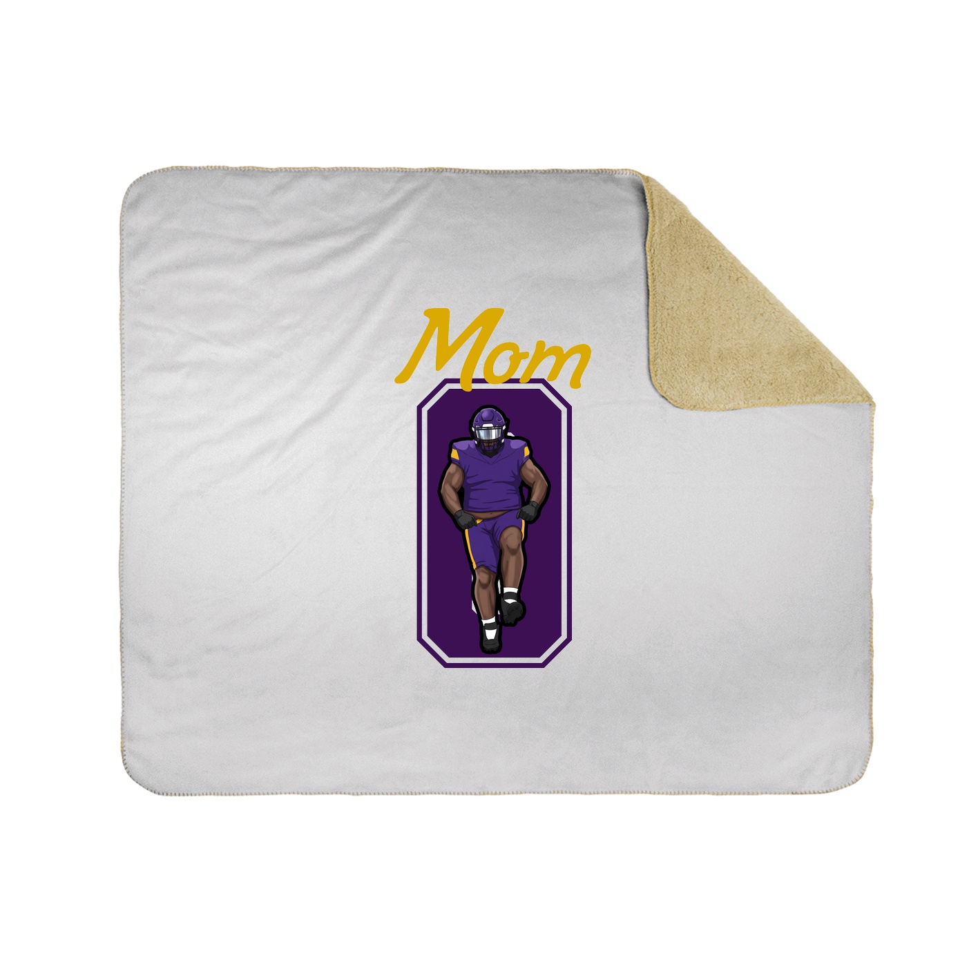 Throw Blanket — Mothers Day Shirsey in White