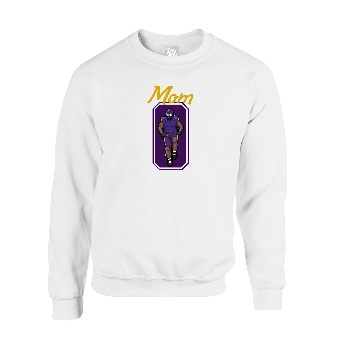 Fleece Crew — Mothers Day Shirsey in White