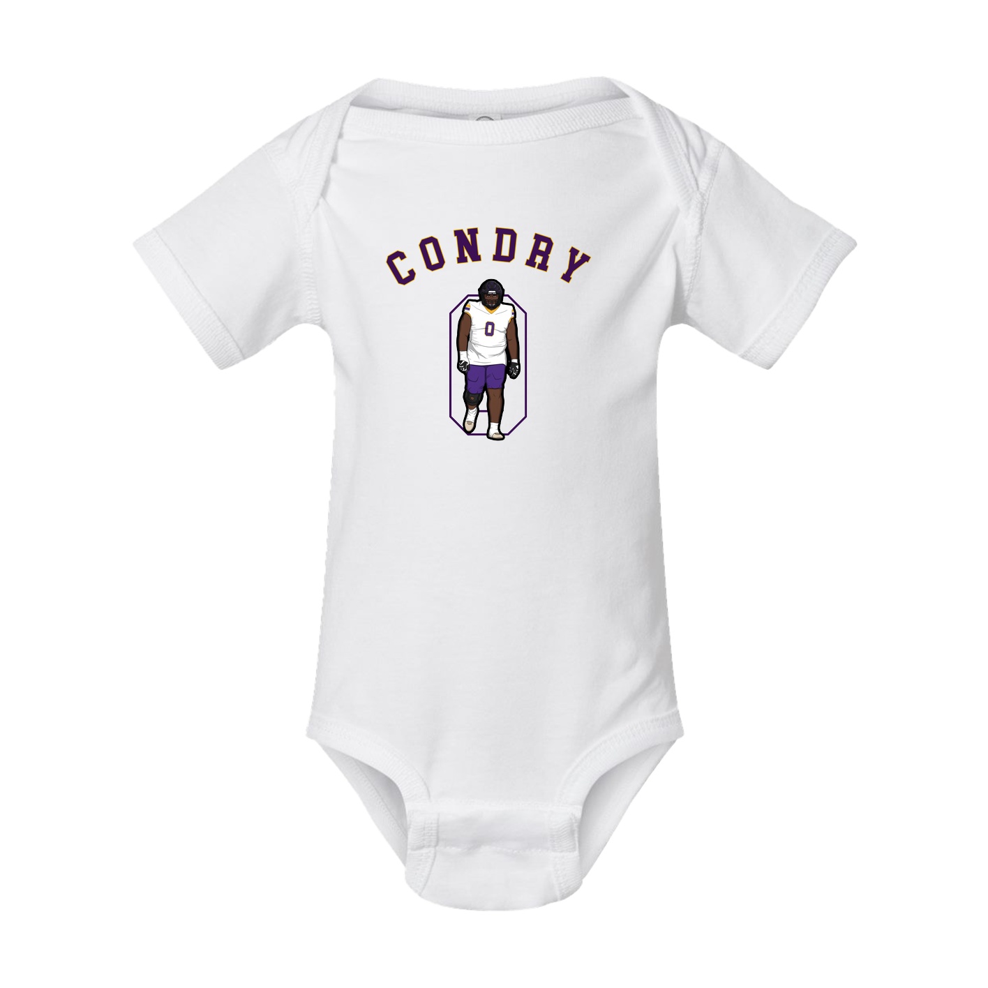 Baby Onesie — Shirsey Arch in White