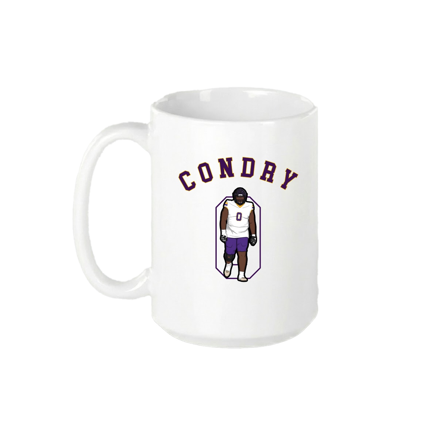 15oz Coffee Mug — Shirsey Arch in White