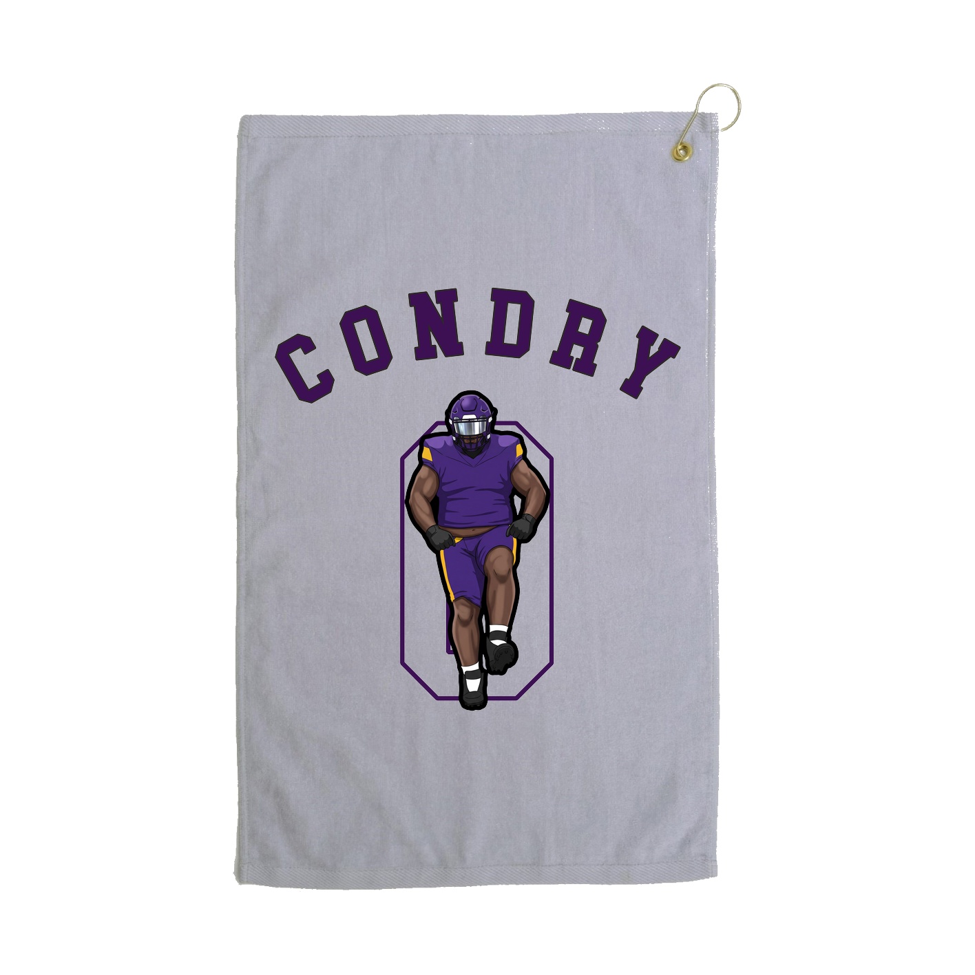 Golf Towel — Shirsey Arch in Grey