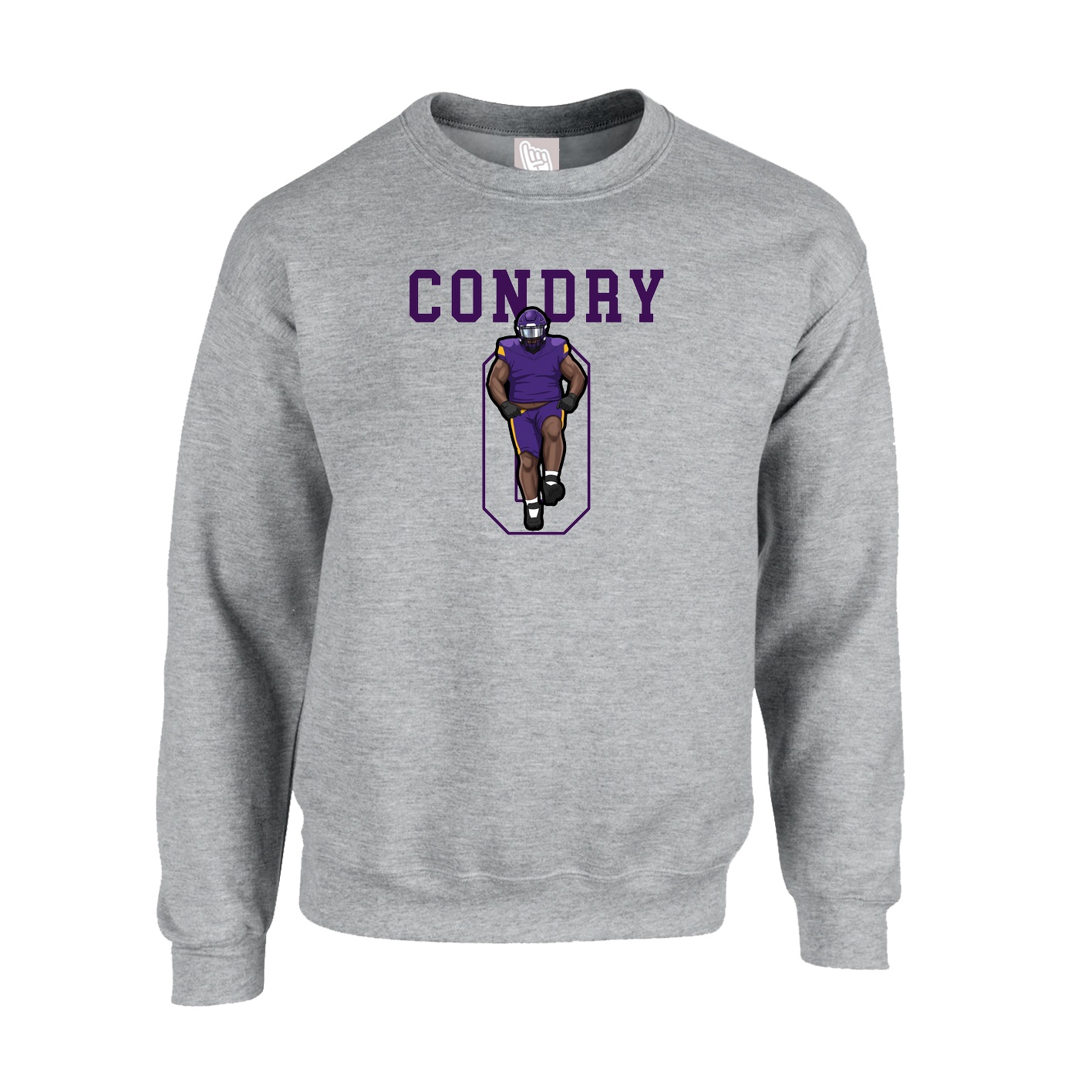 Fleece Crew — Shirsey in Grey