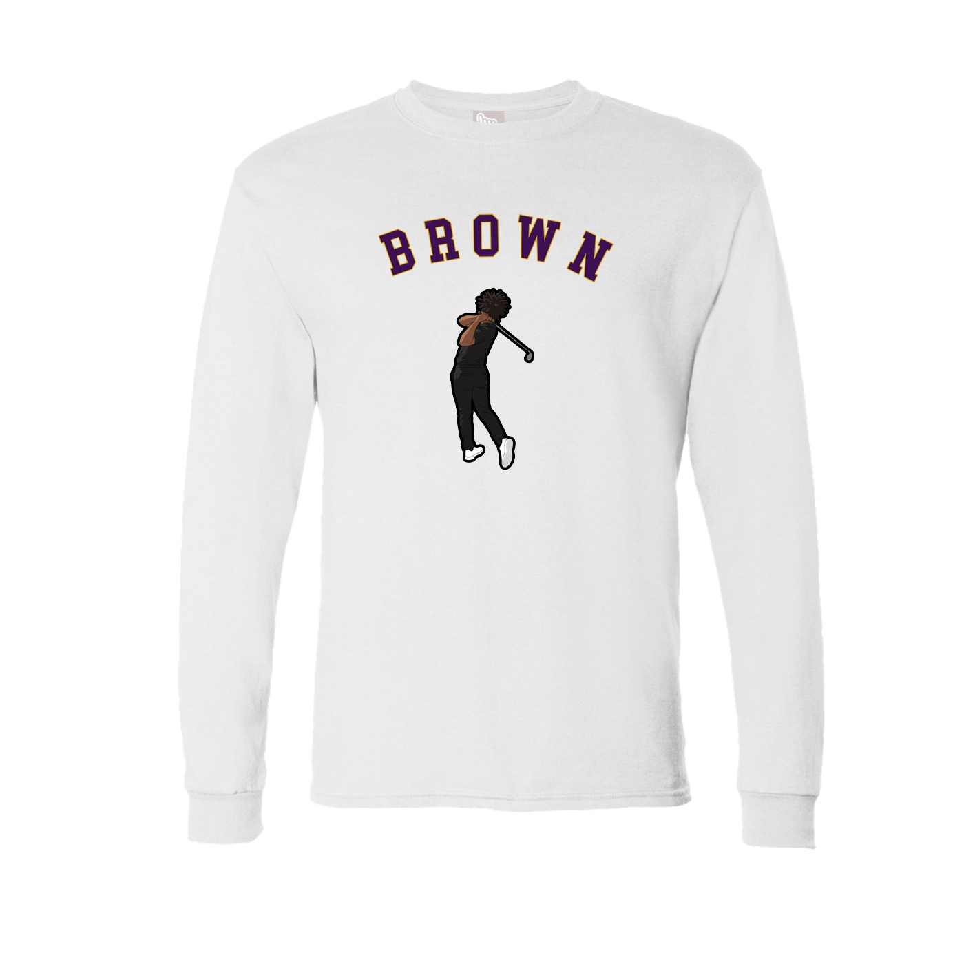 Long Sleeve Tee — Shirsey Arch in White