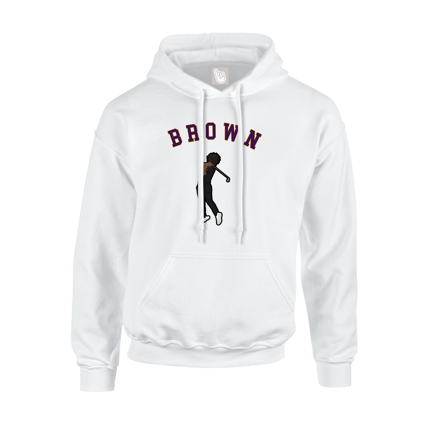 Youth Hoodie — Shirsey Arch in White