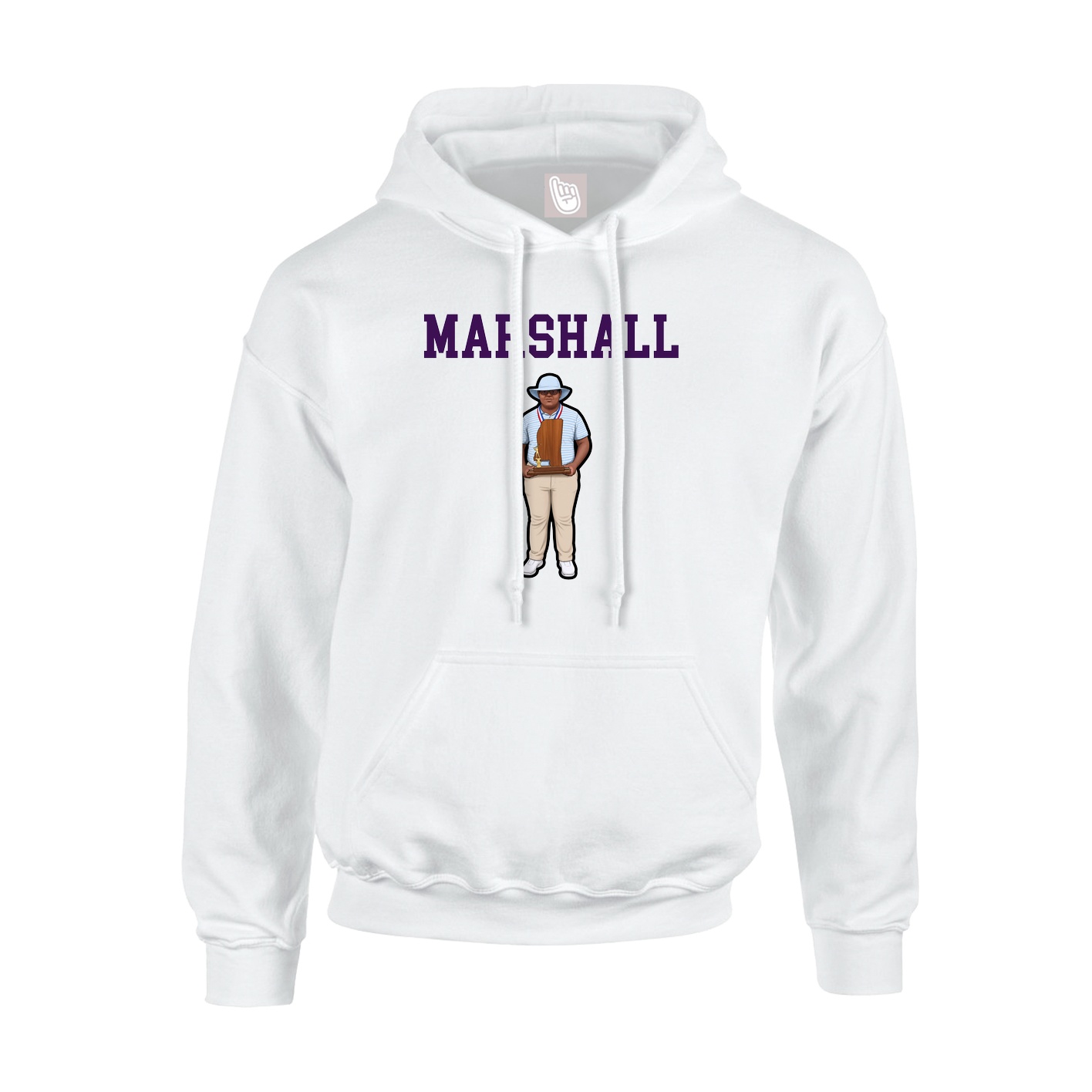 Youth Hoodie — Shirsey in White