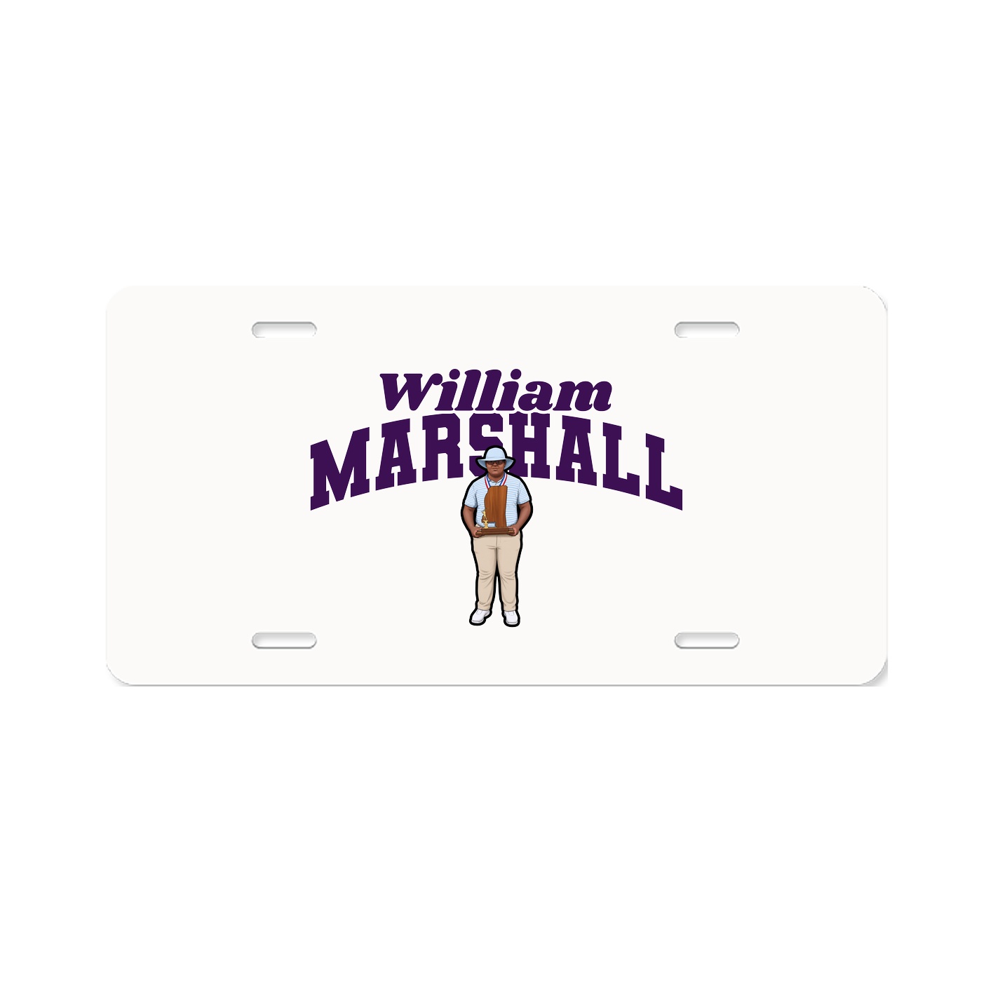 License Plate — Signature Arch in Classic