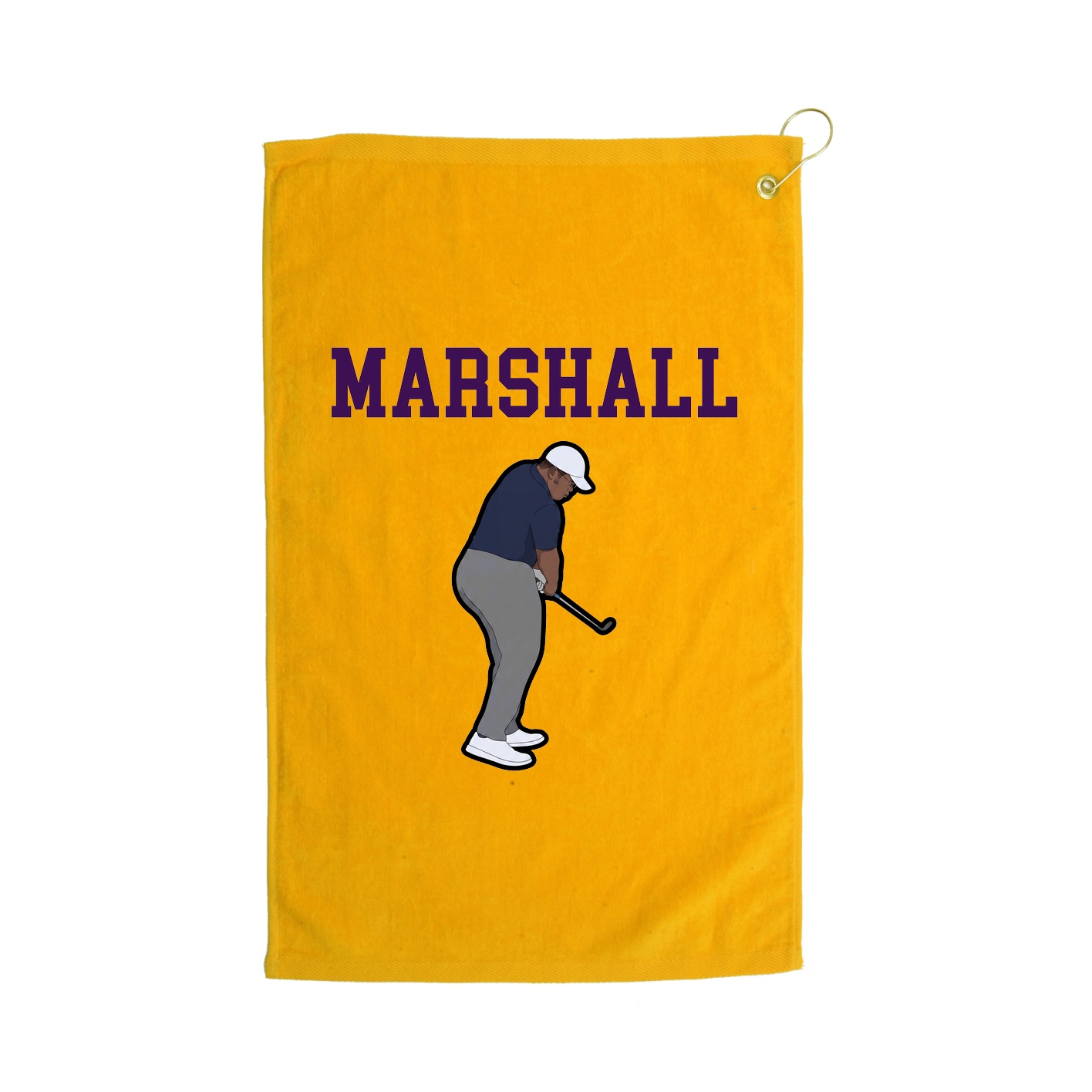 Golf Towel — Shirsey in Gold