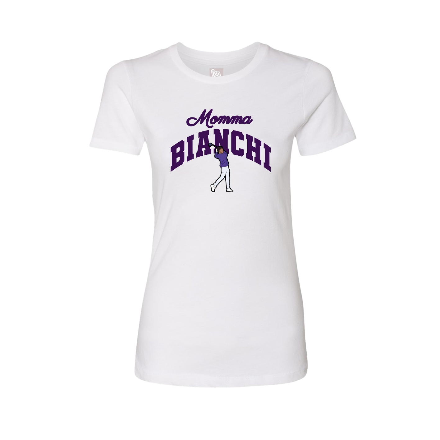 Womens Tee — Mothers Day Arch in White