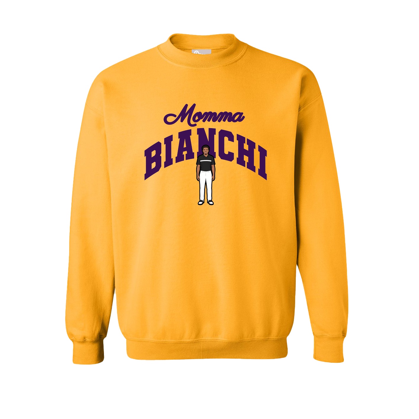 Fleece Crew — Mothers Day Arch in Gold