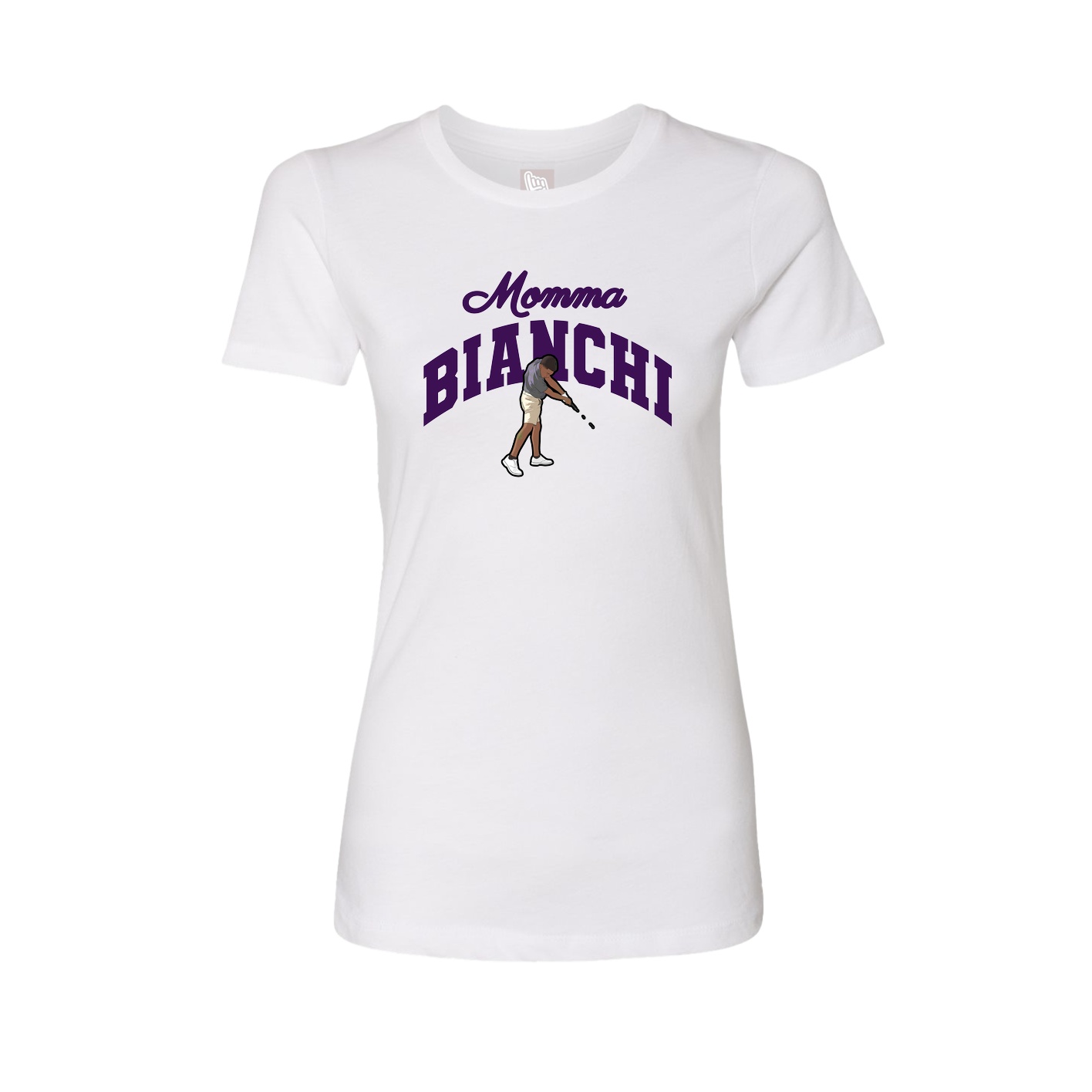 Womens Tee — Mothers Day Arch in White