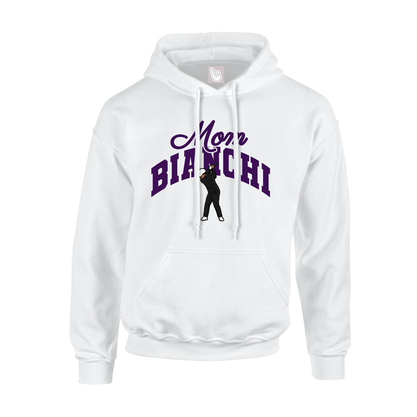Hoodie — Mothers Day Arch in White