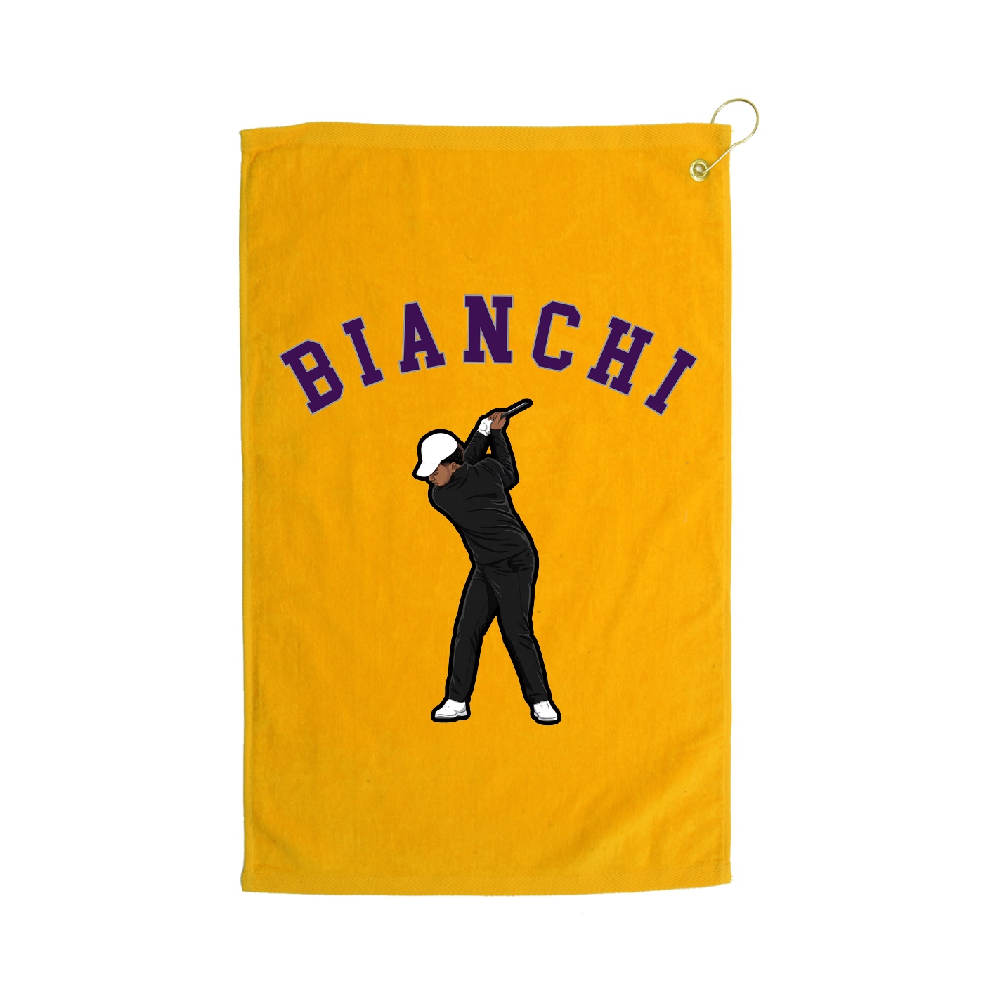 Golf Towel — Shirsey Arch in Gold