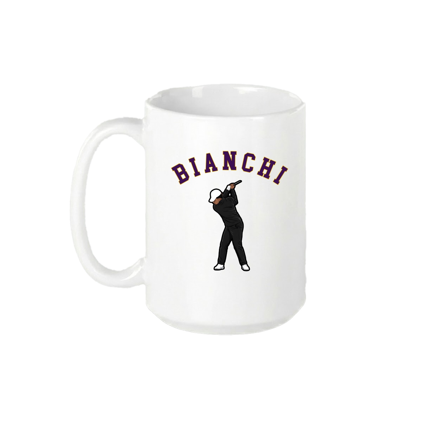 15oz Coffee Mug — Shirsey Arch in White