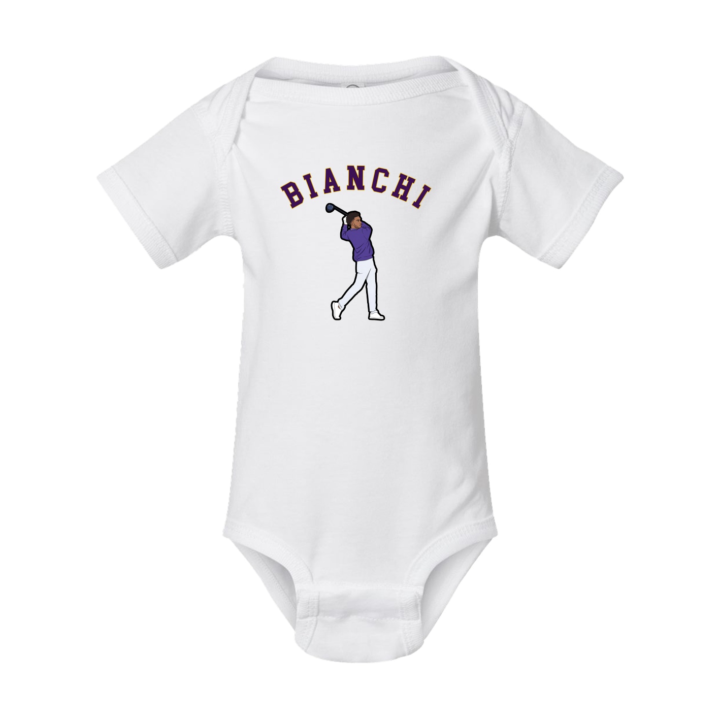 Baby Onesie — Shirsey Arch in White