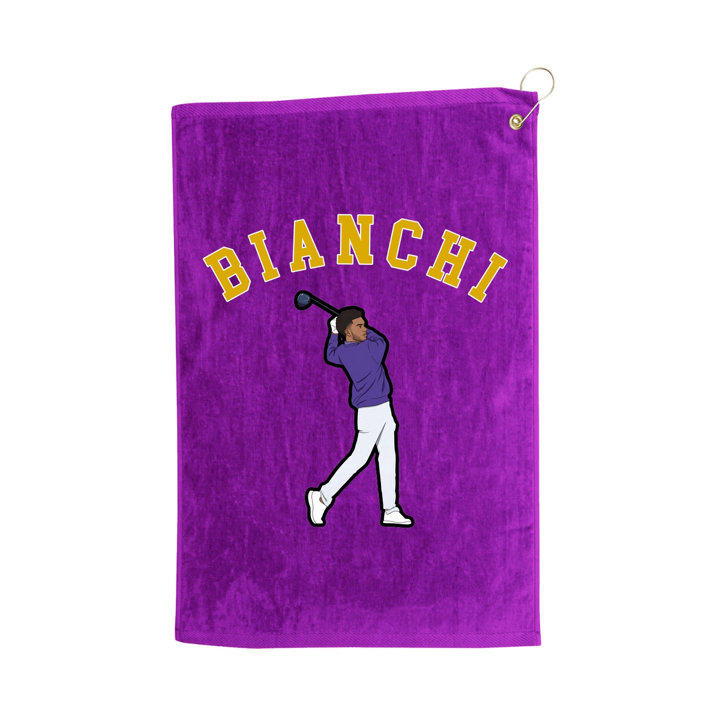 Golf Towel — Shirsey Arch in Purple