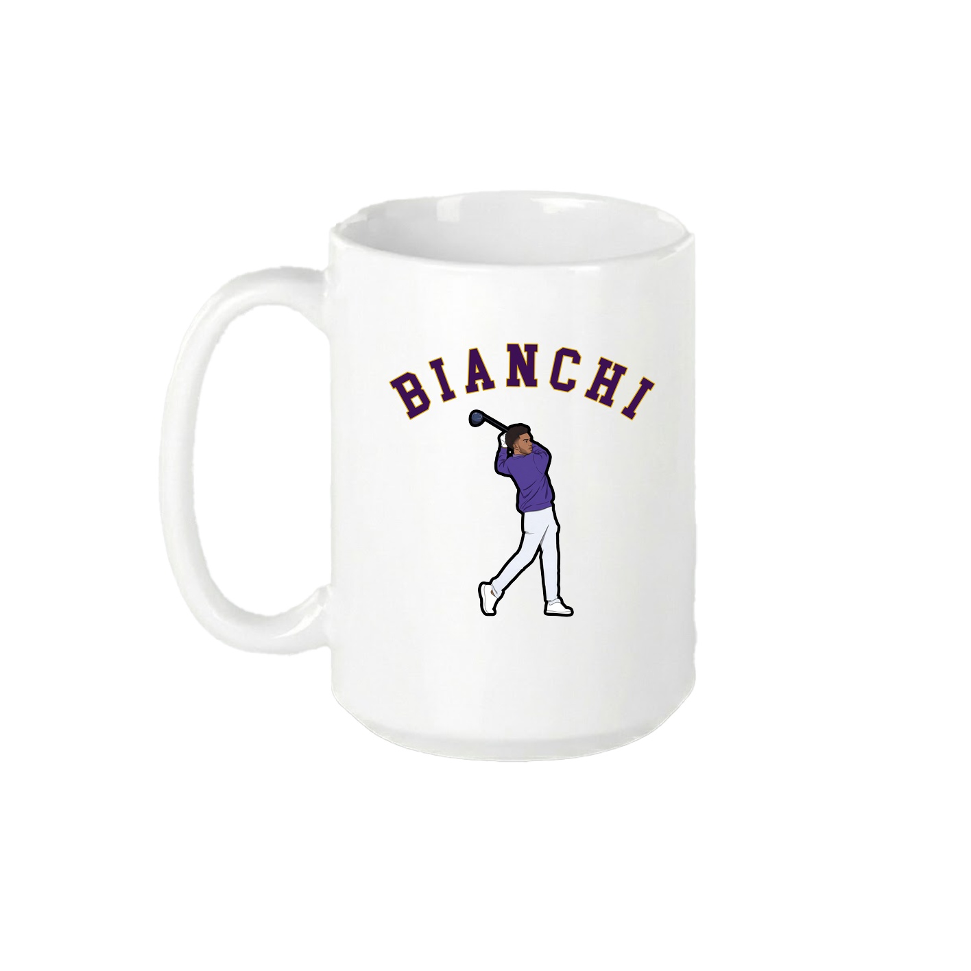 15oz Coffee Mug — Shirsey Arch in White