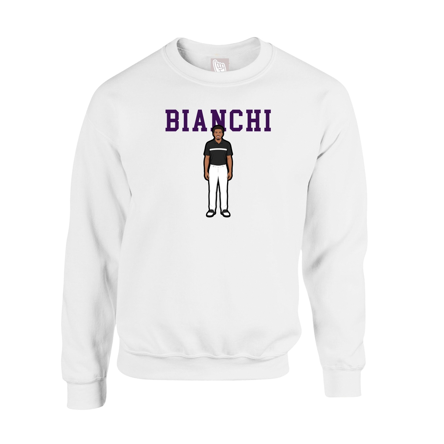 Fleece Crew — Shirsey in White