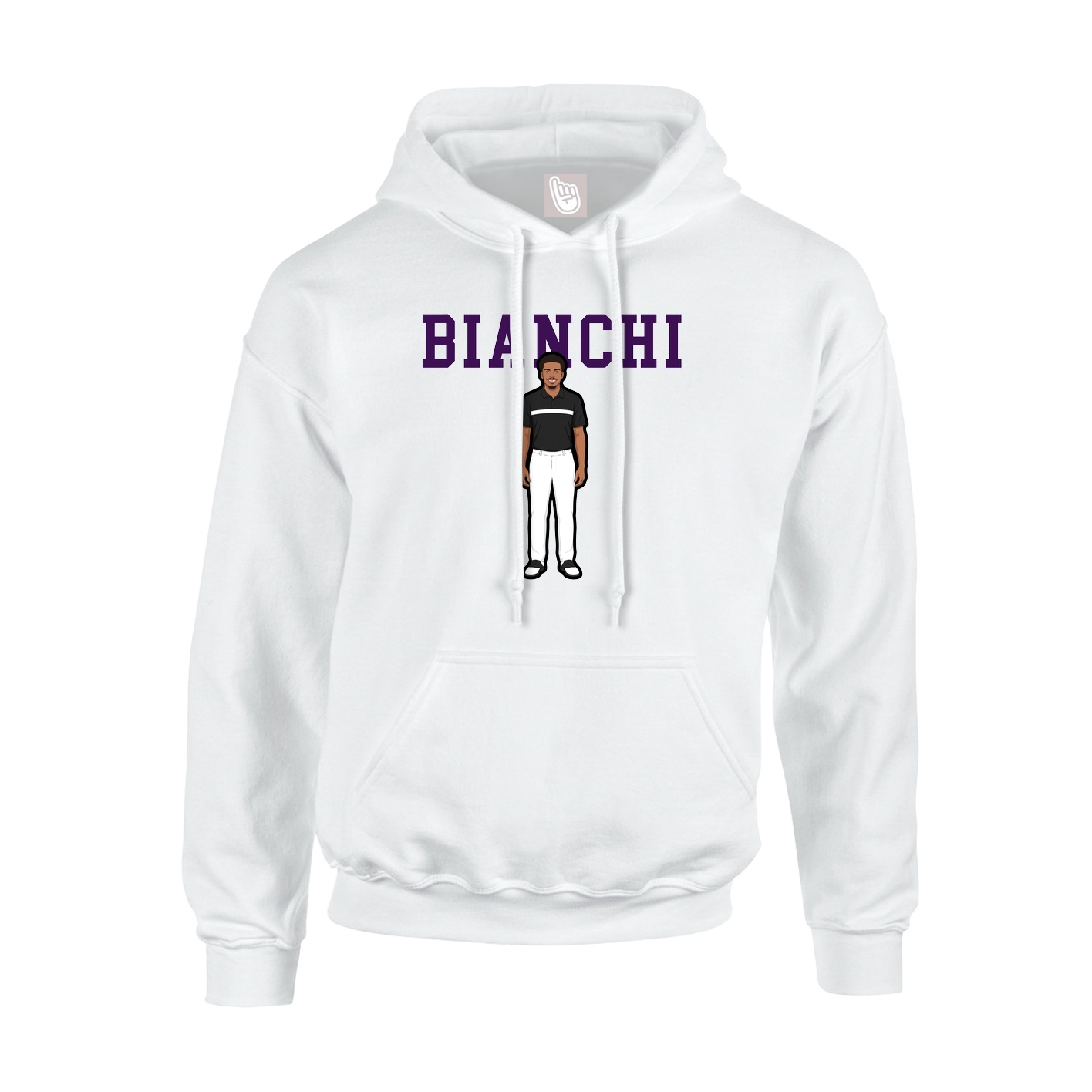 Youth Hoodie — Shirsey in White