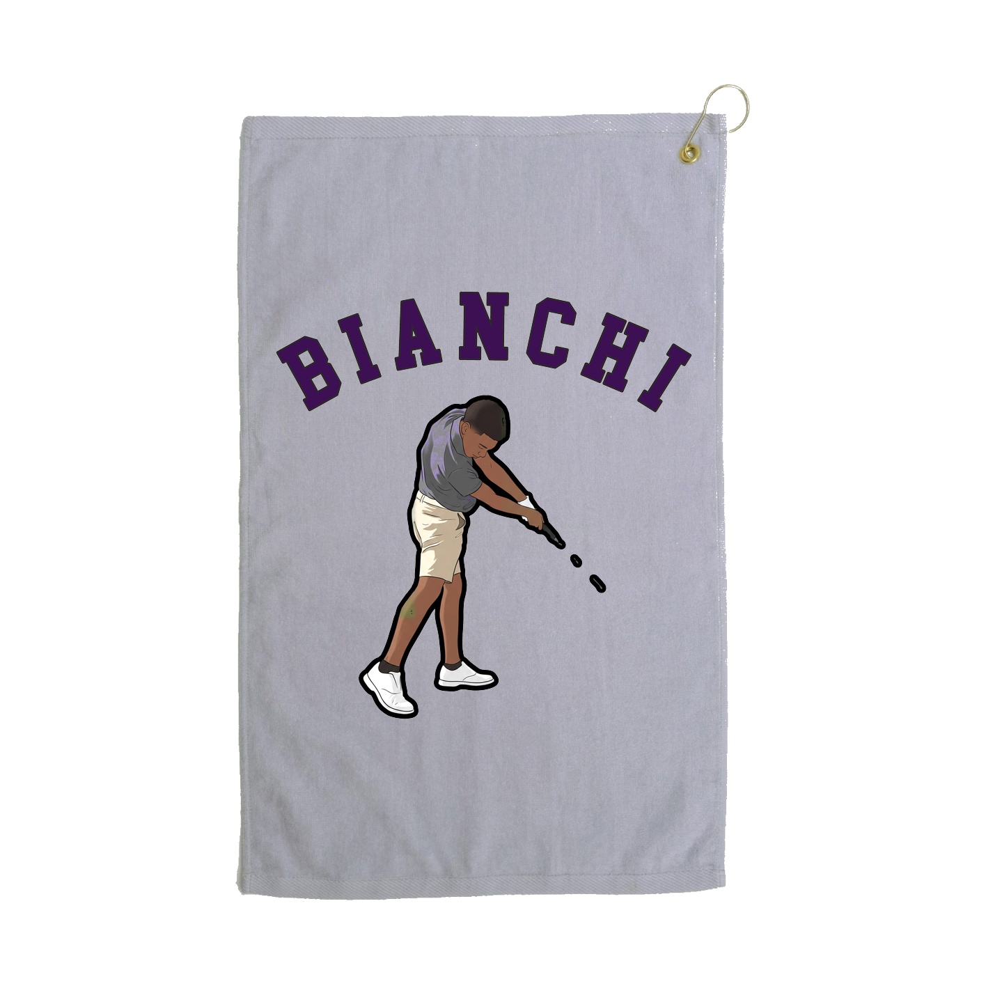 Golf Towel — Shirsey Arch in Grey