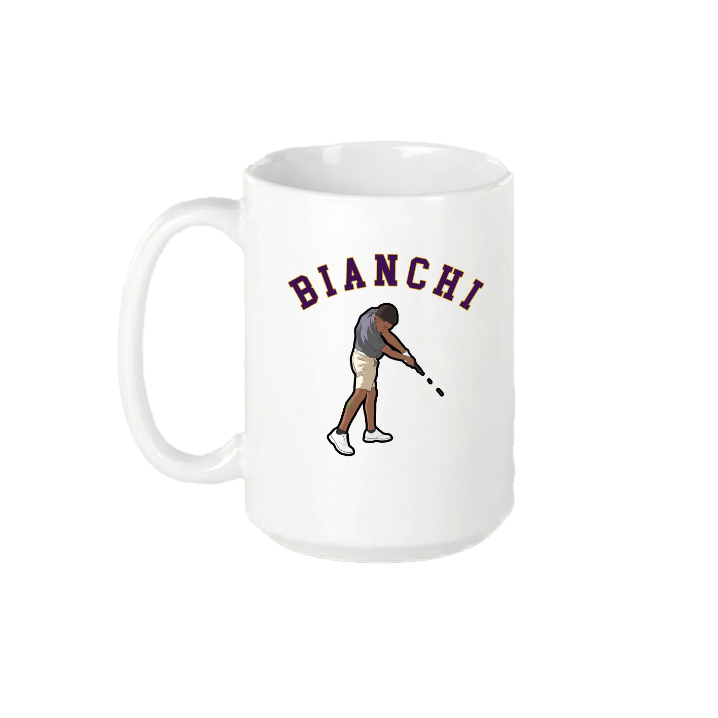 15oz Coffee Mug — Shirsey Arch in White