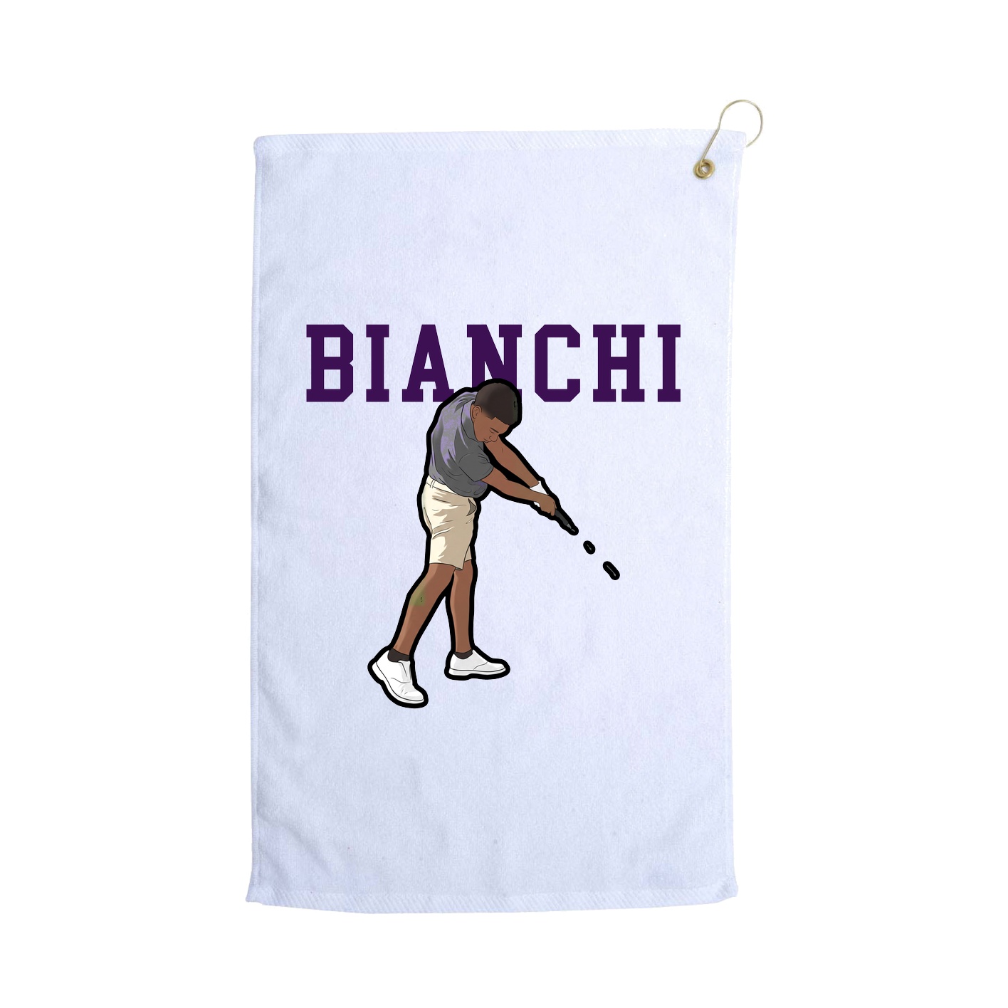 Golf Towel — Shirsey in White