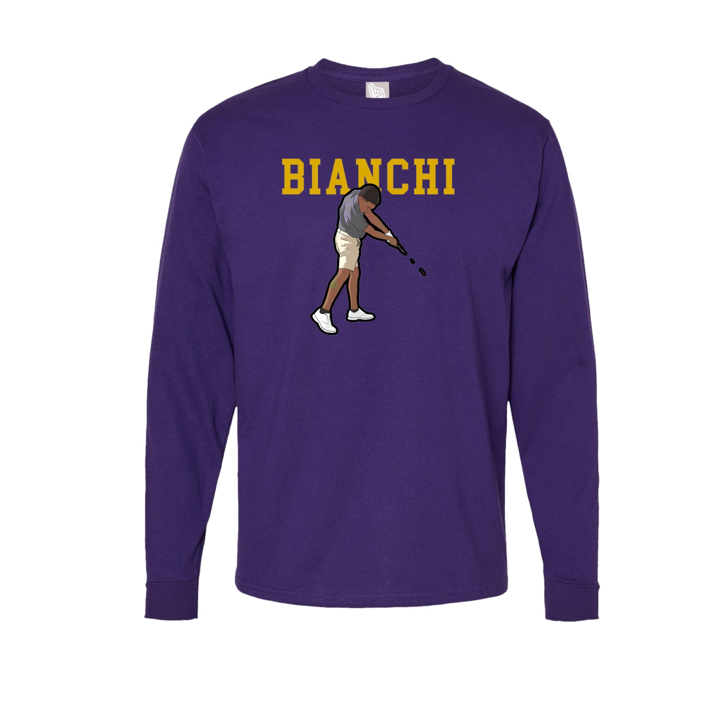 Long Sleeve Tee — Shirsey in Purple