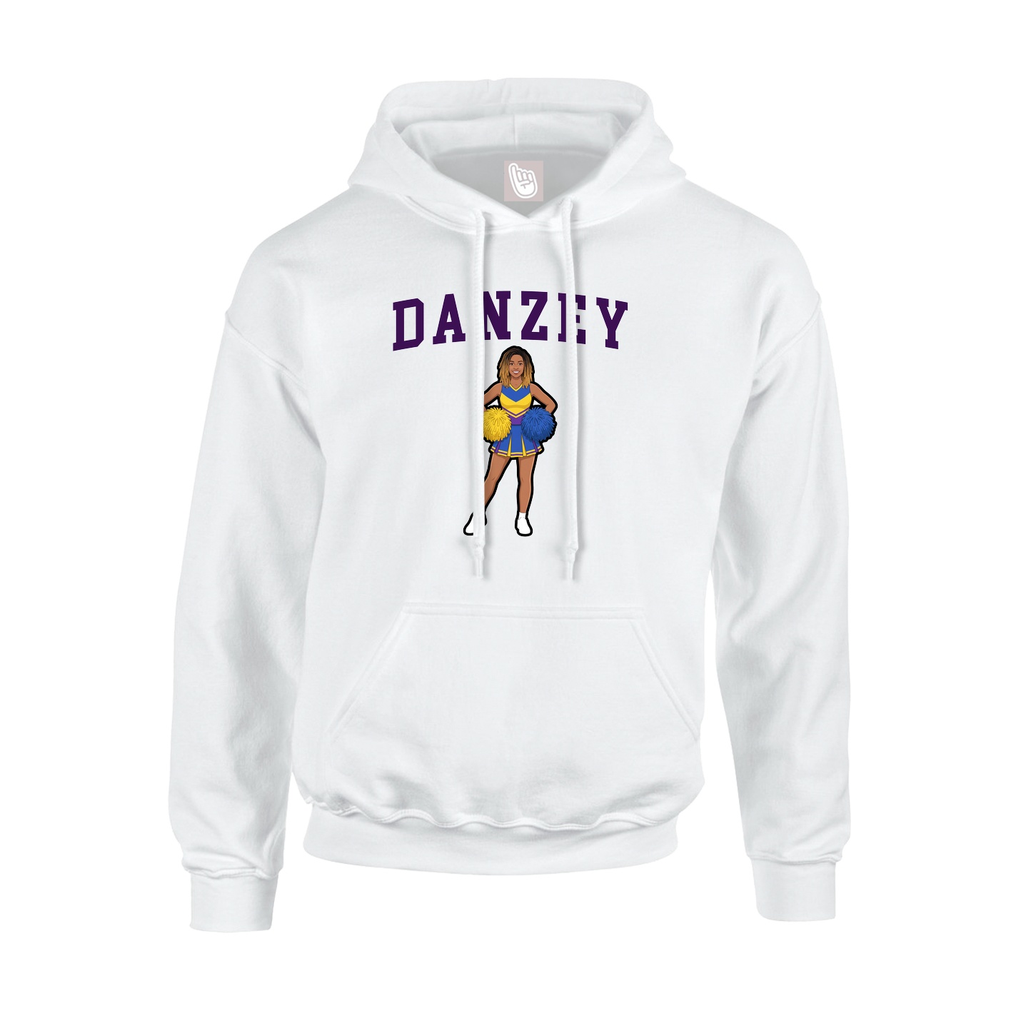 Youth Hoodie — Shirsey in White