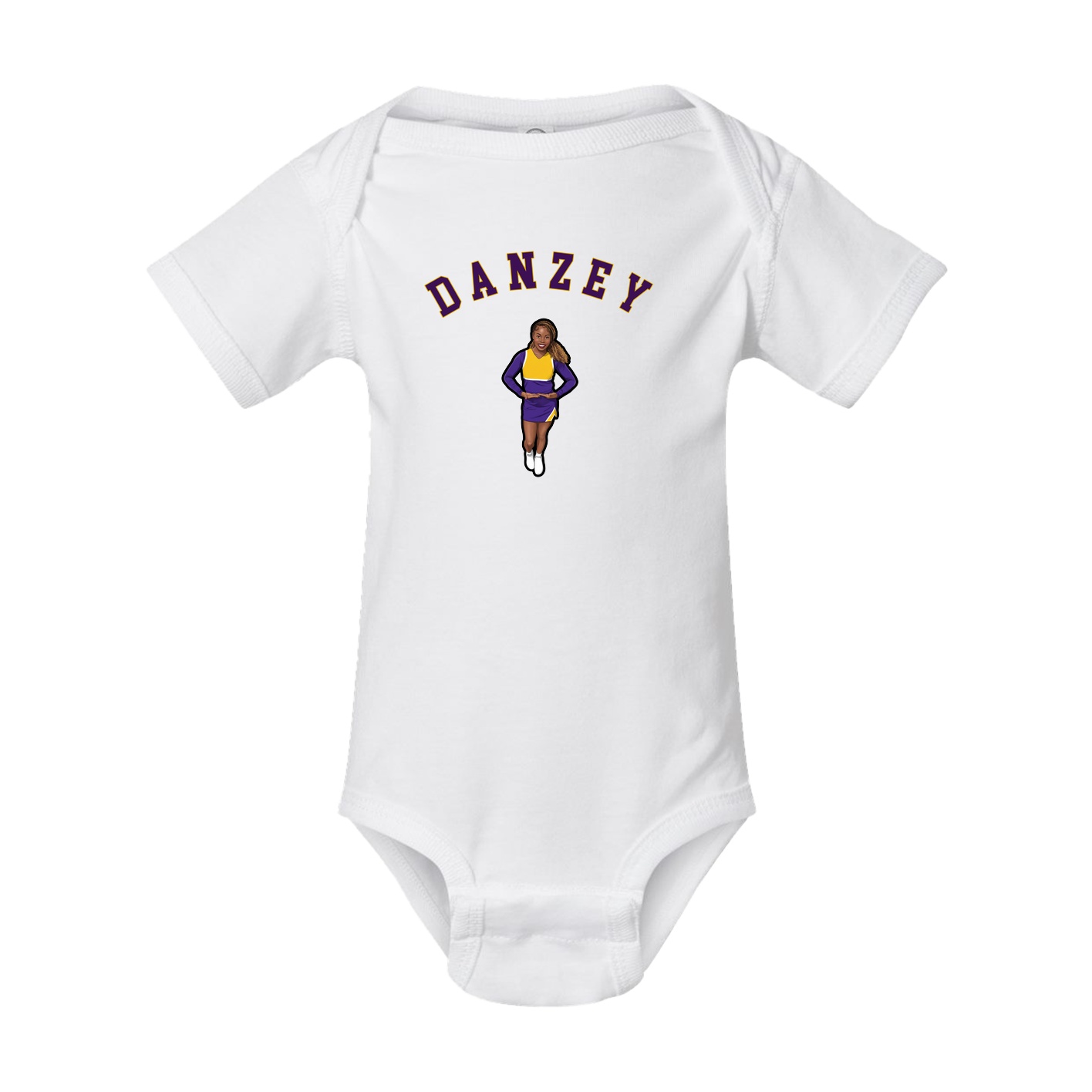 Baby Onesie — Shirsey Arch in White