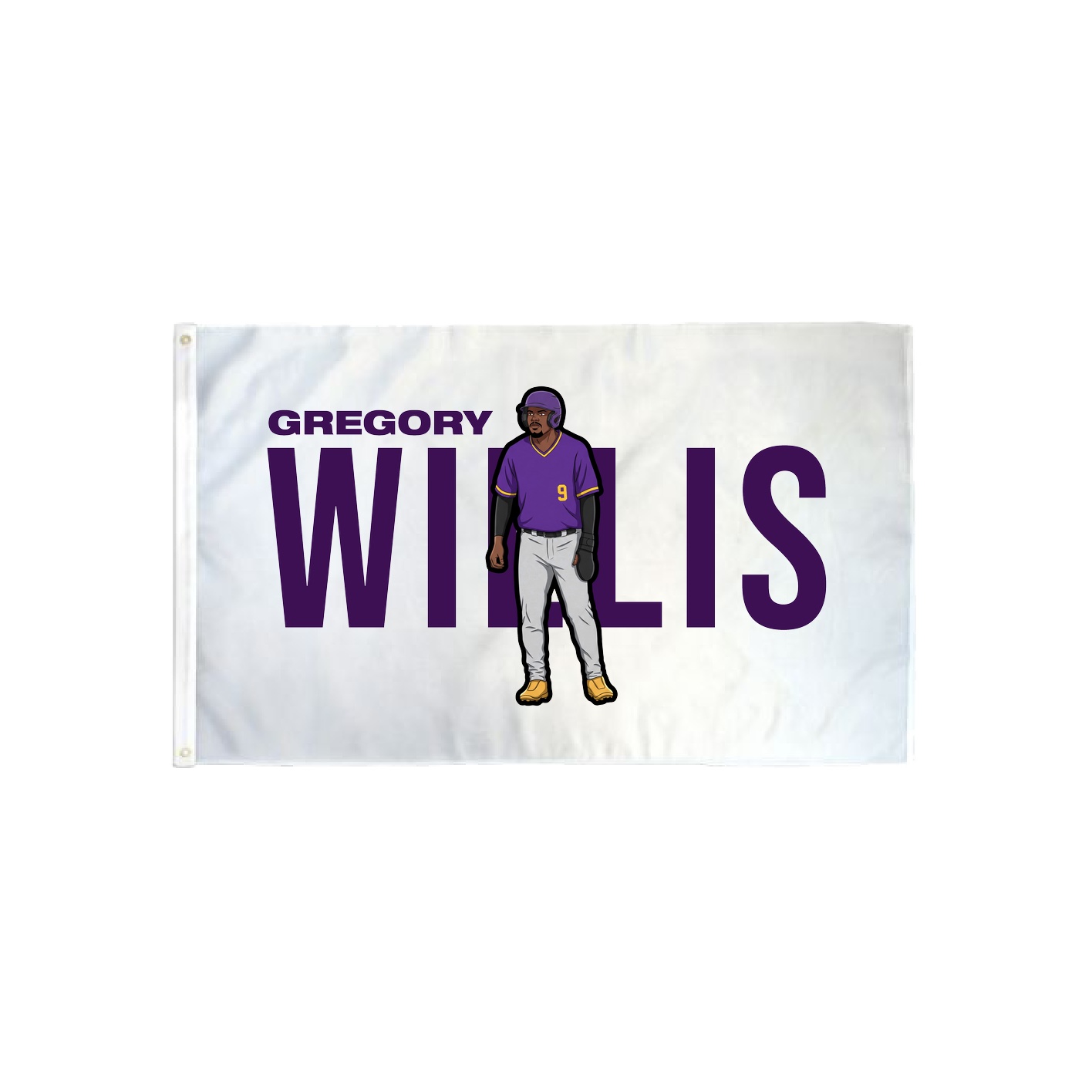 3x5 Flag — Player Name in Classic