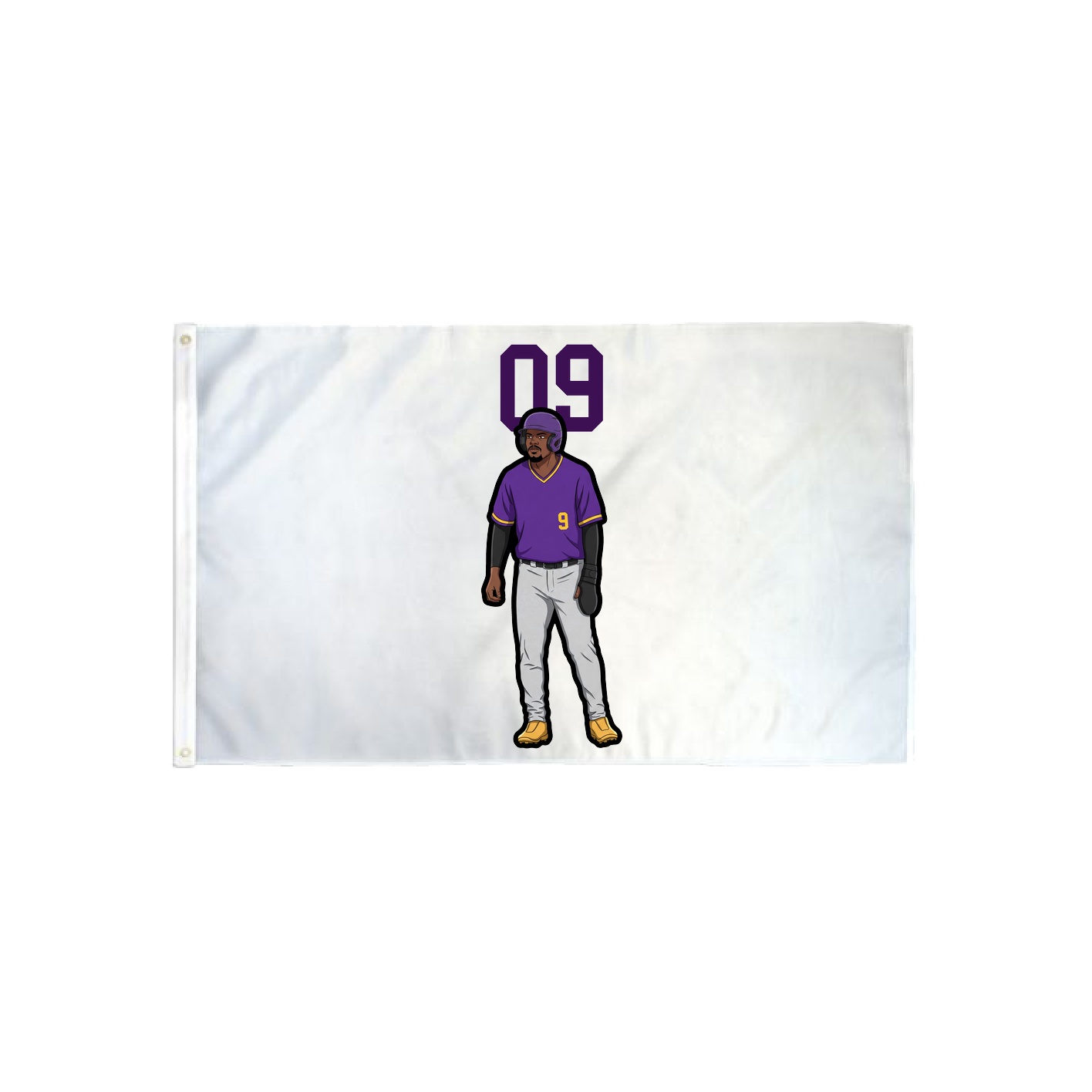 3x5 Flag — Number Top in Classic
