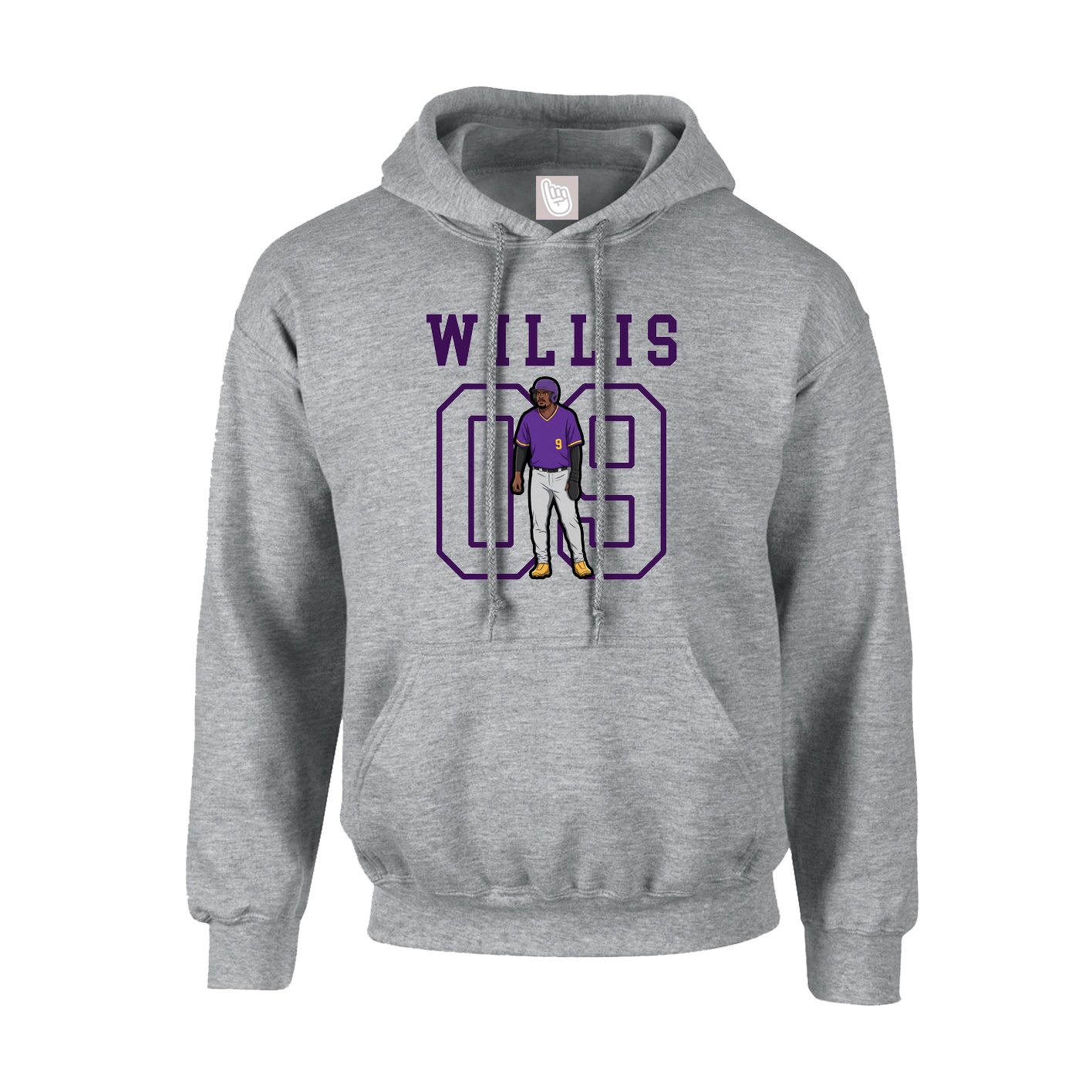 Hoodie — Shirsey in Grey