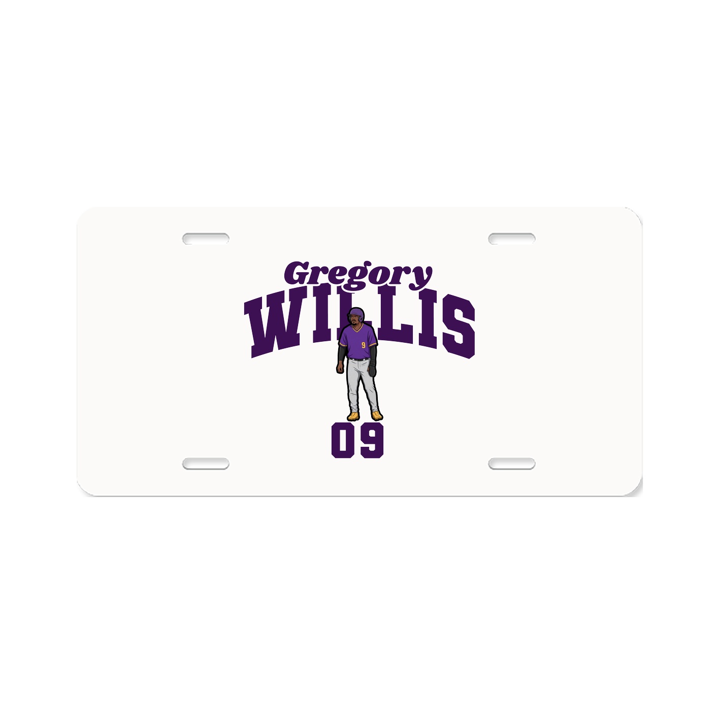 License Plate — Signature Arch in Classic