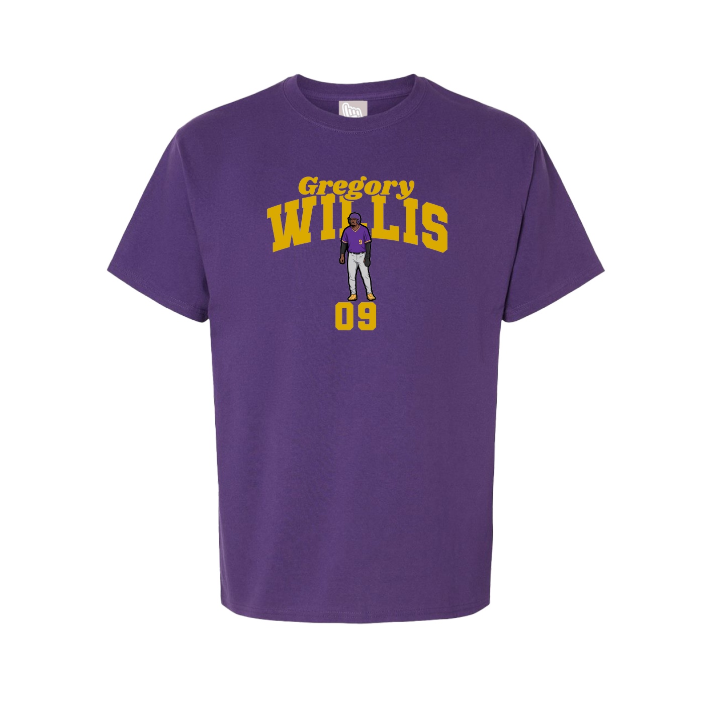 Youth Tee — Signature Arch in Purple