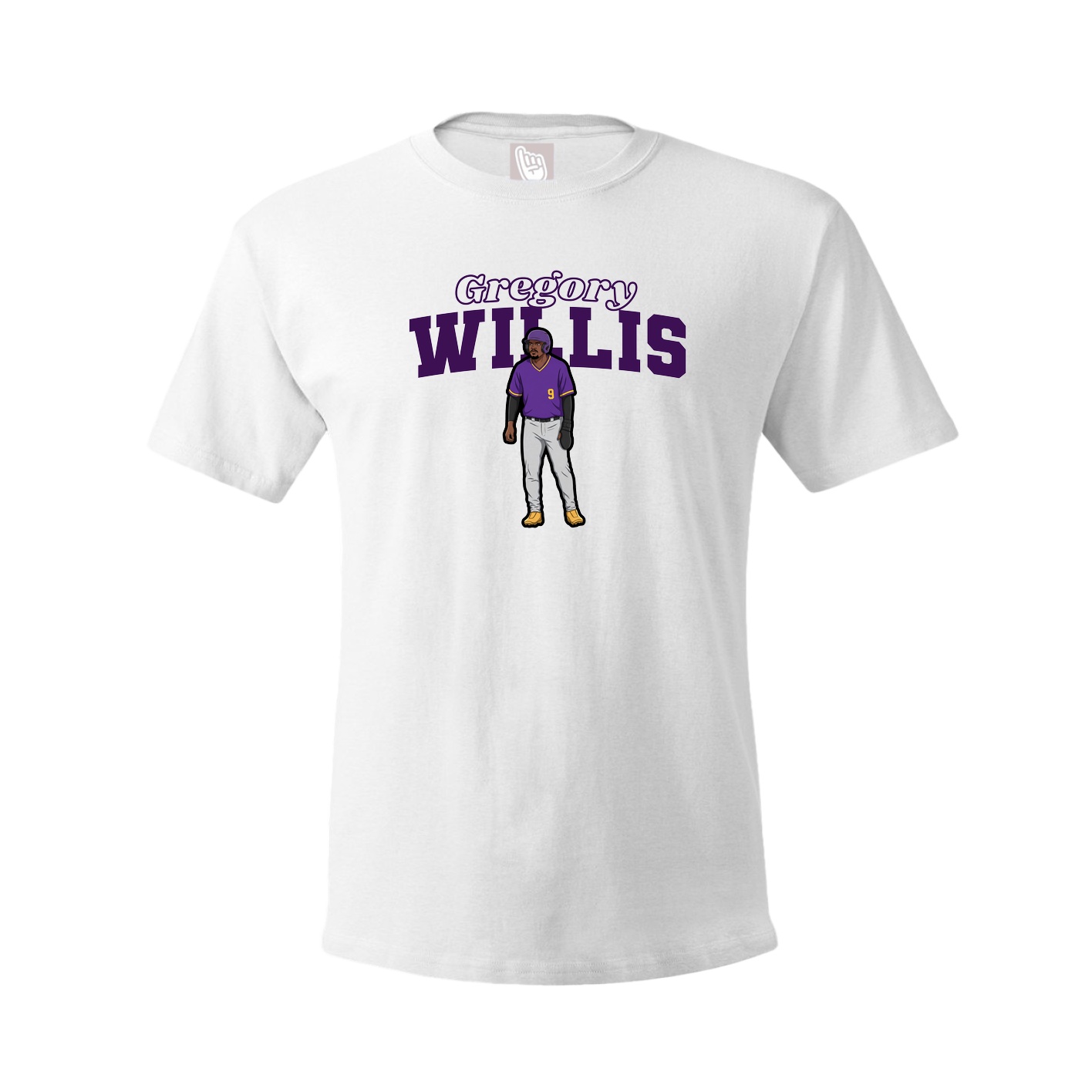 Tee — Name Arch in White