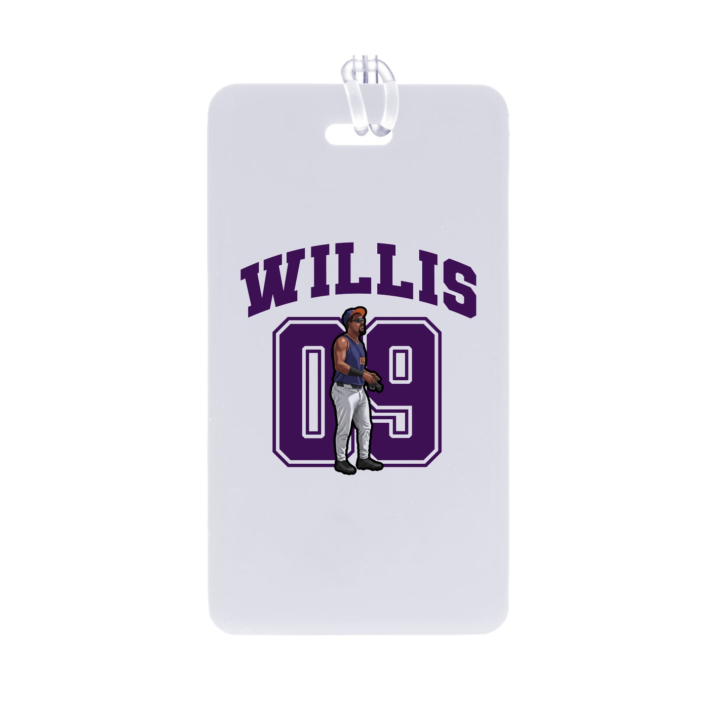 Bag Tag — Number in Classic