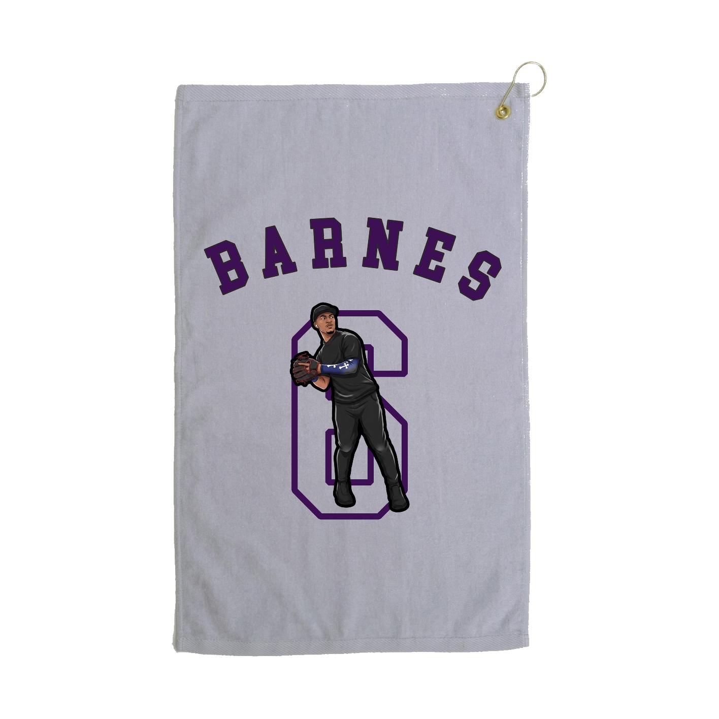 Golf Towel — Shirsey Arch in Grey