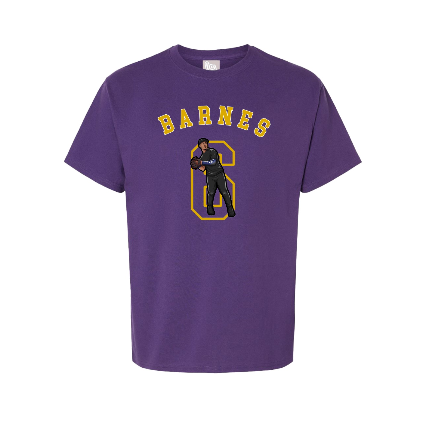 Youth Tee — Shirsey Arch in Purple