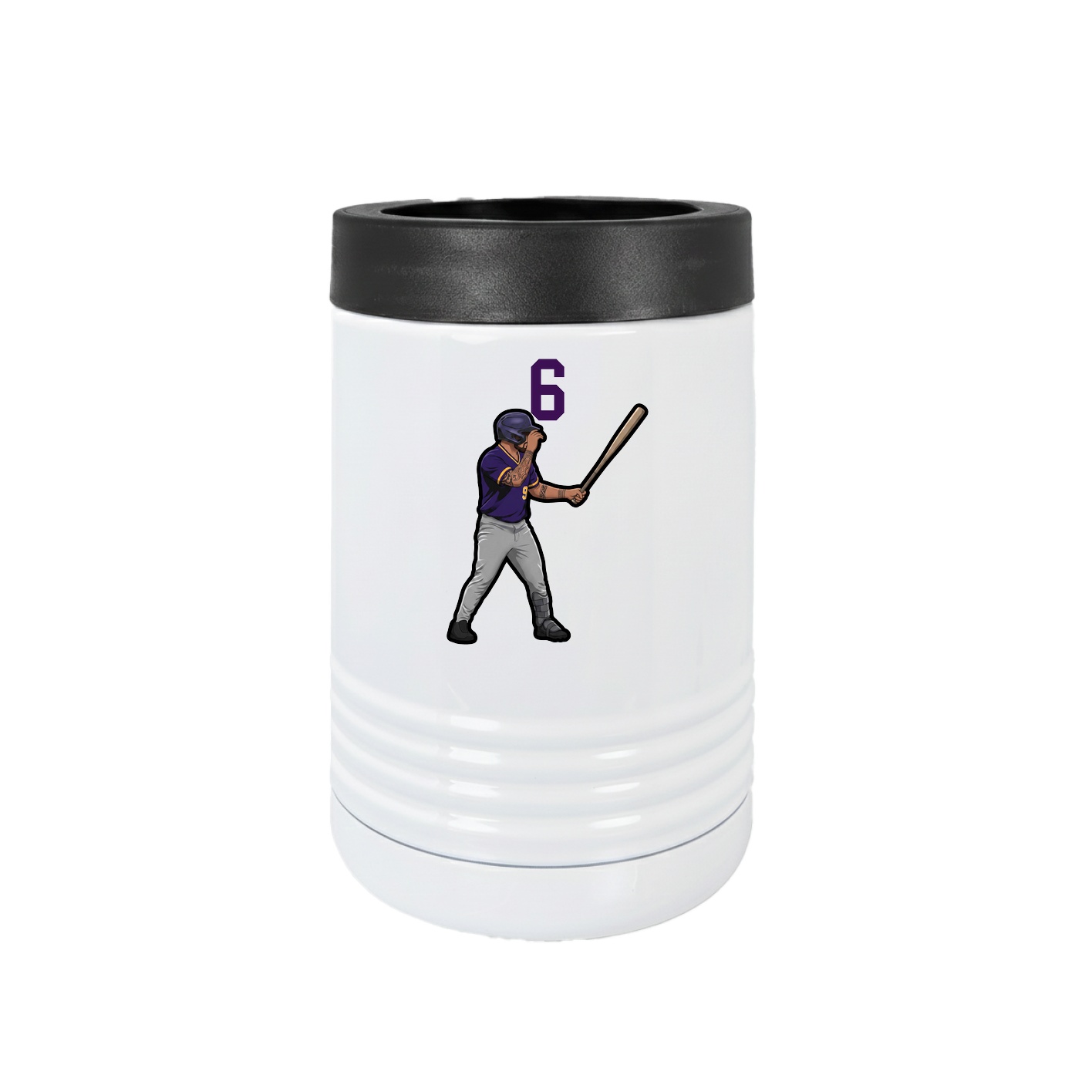 Beverage Holder — Number Top in White