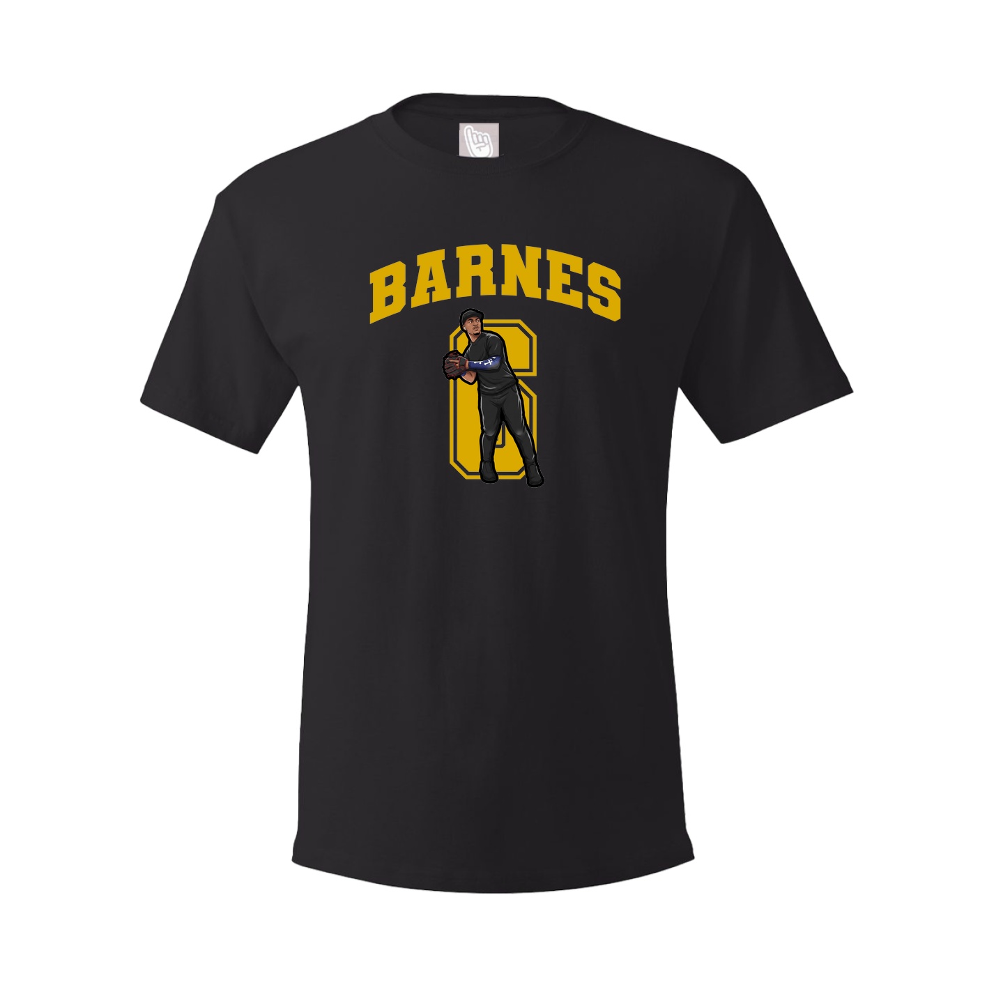 Youth Tee — Number in Black