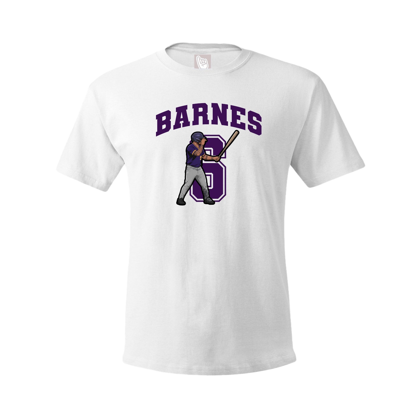 Tee — Number in White