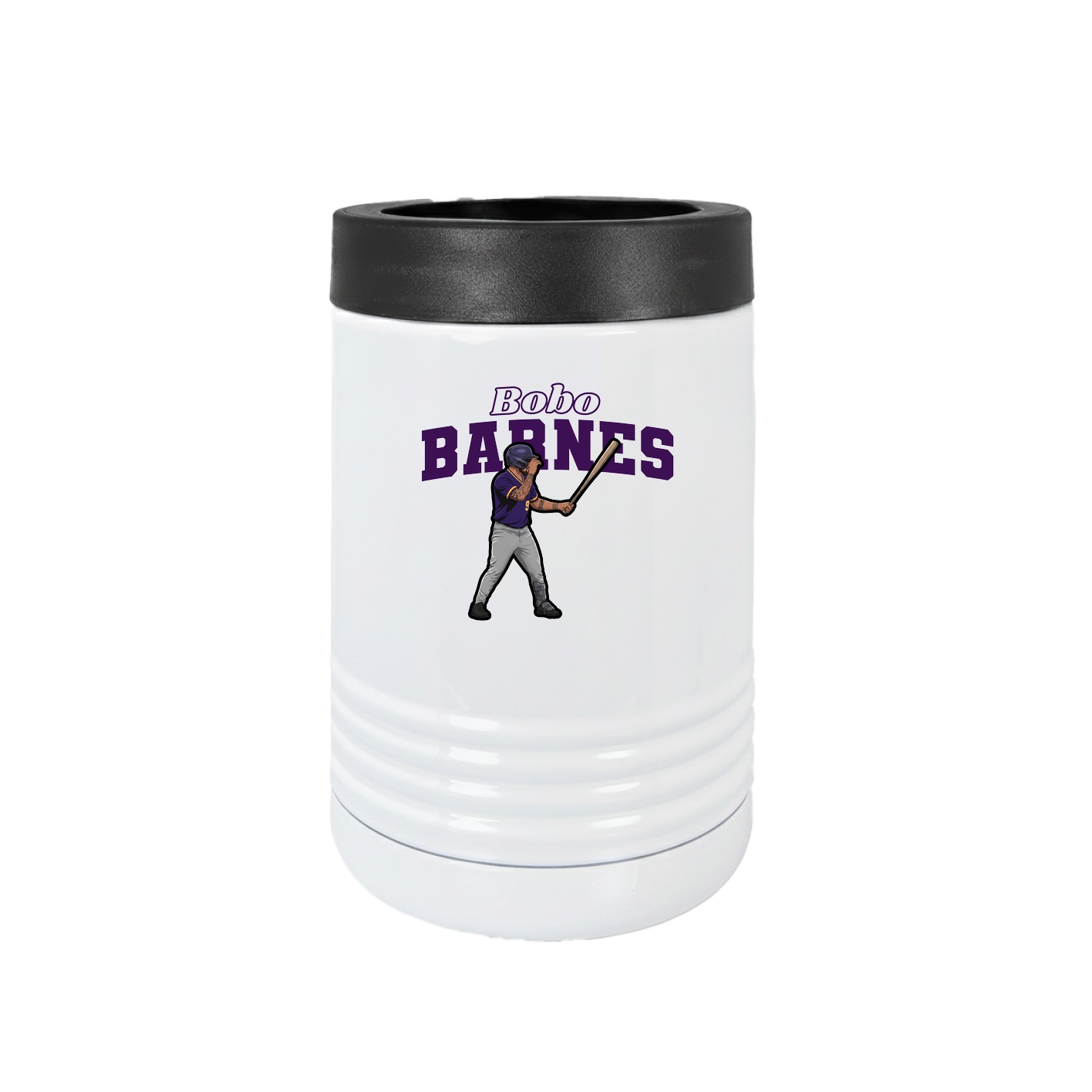 Beverage Holder — Name Arch in White